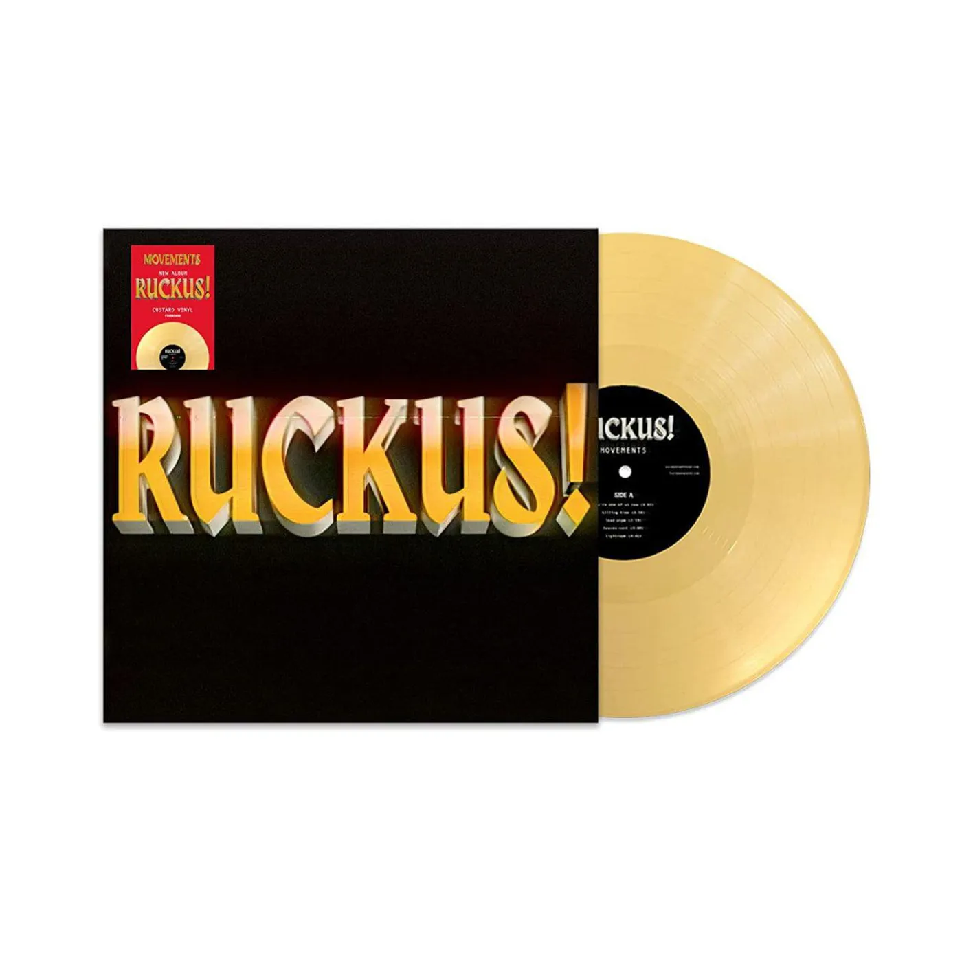 Movements Ruckus! (Custard) Vinyl Record