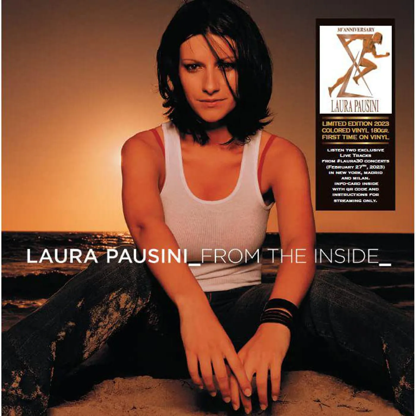 Laura Pausini From The Inside (Yellow Transparent) Vinyl Record