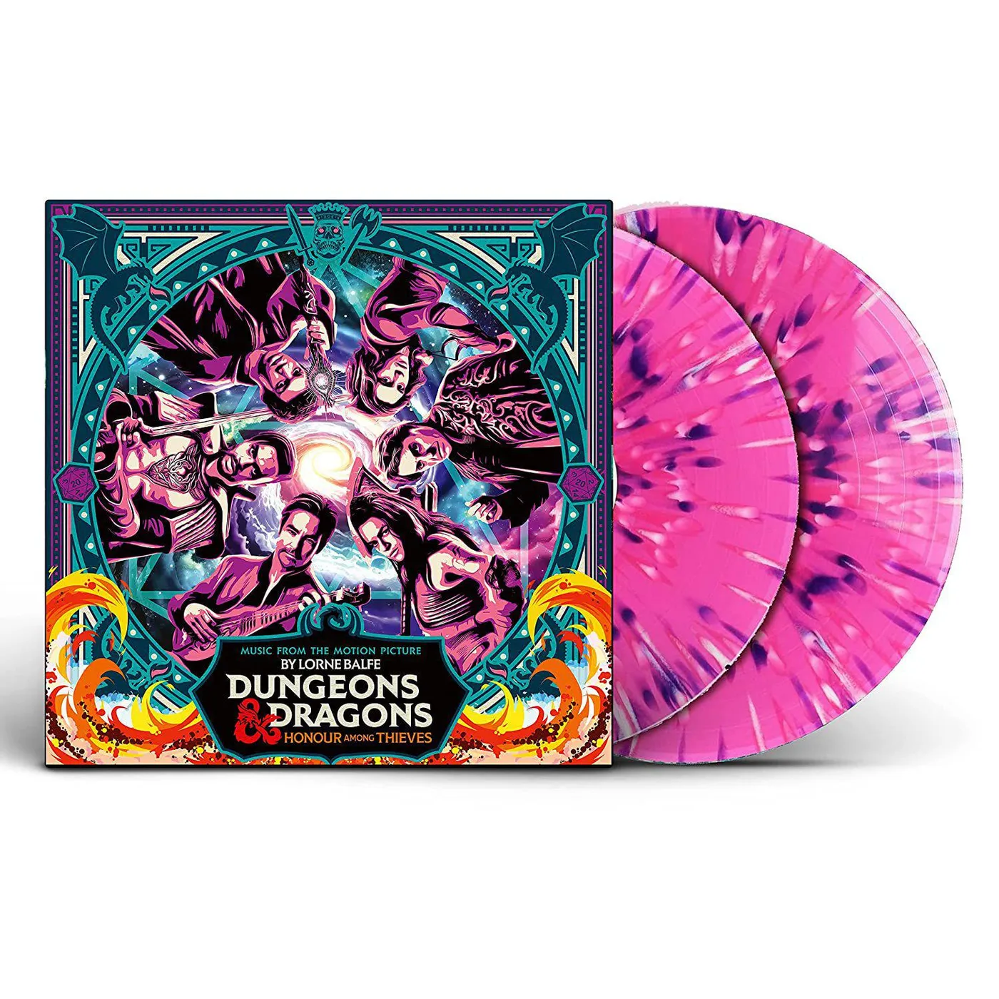 Lorne Balfe Dungeons & Dragons: Honor Amongst Thieves (Original Soundtrack/Pink Splatter) Vinyl Record