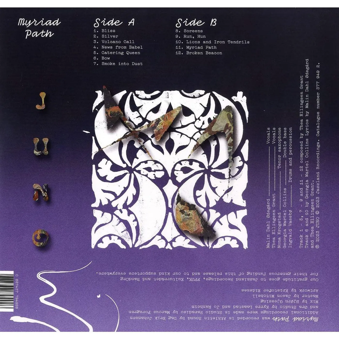 juno Myriad Path Vinyl Record