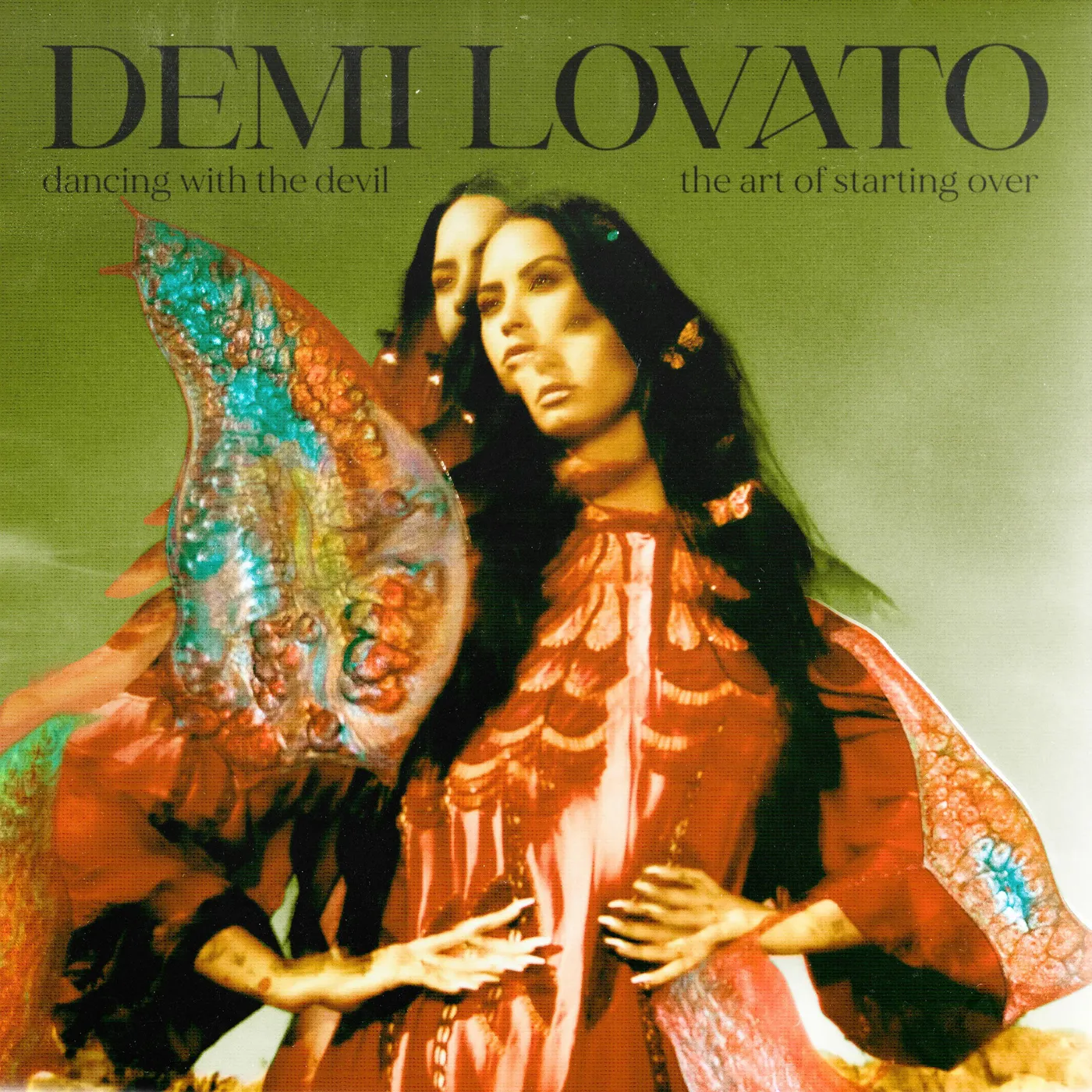 Demi Lovato Dancing With The Devil: Art Os Starting Over Vinyl Record