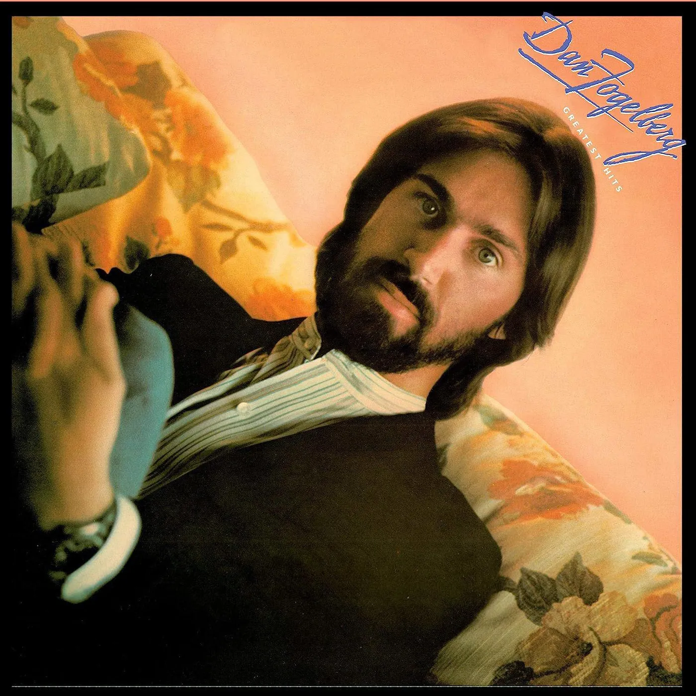 Dan Fogelberg Greatest Hits (Blue & Black Swirl) Vinyl Record