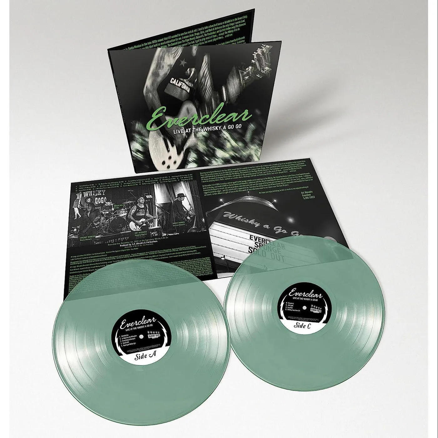 Everclear Live At The Whisky A Go Go (Coke Bottle Green) Vinyl Record