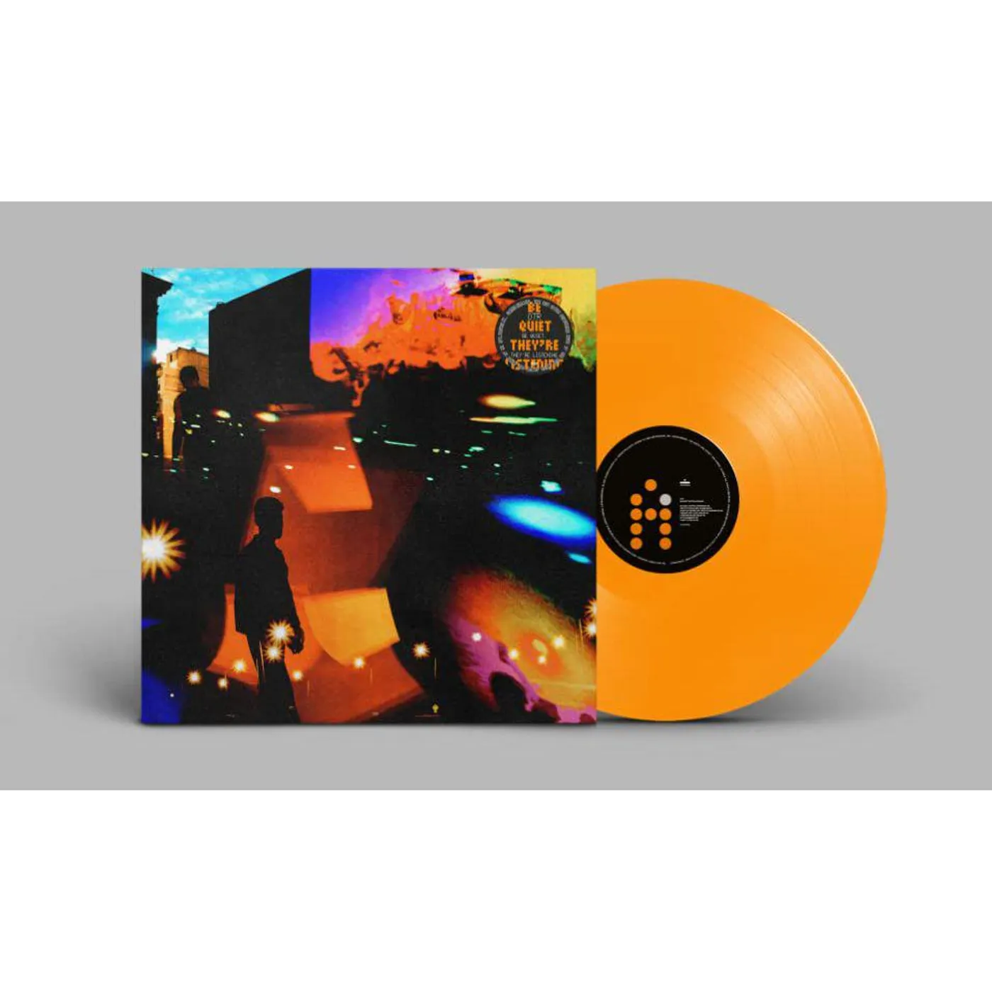 OTR Be Quiet They're Listening (Translucent Orange) Vinyl Record
