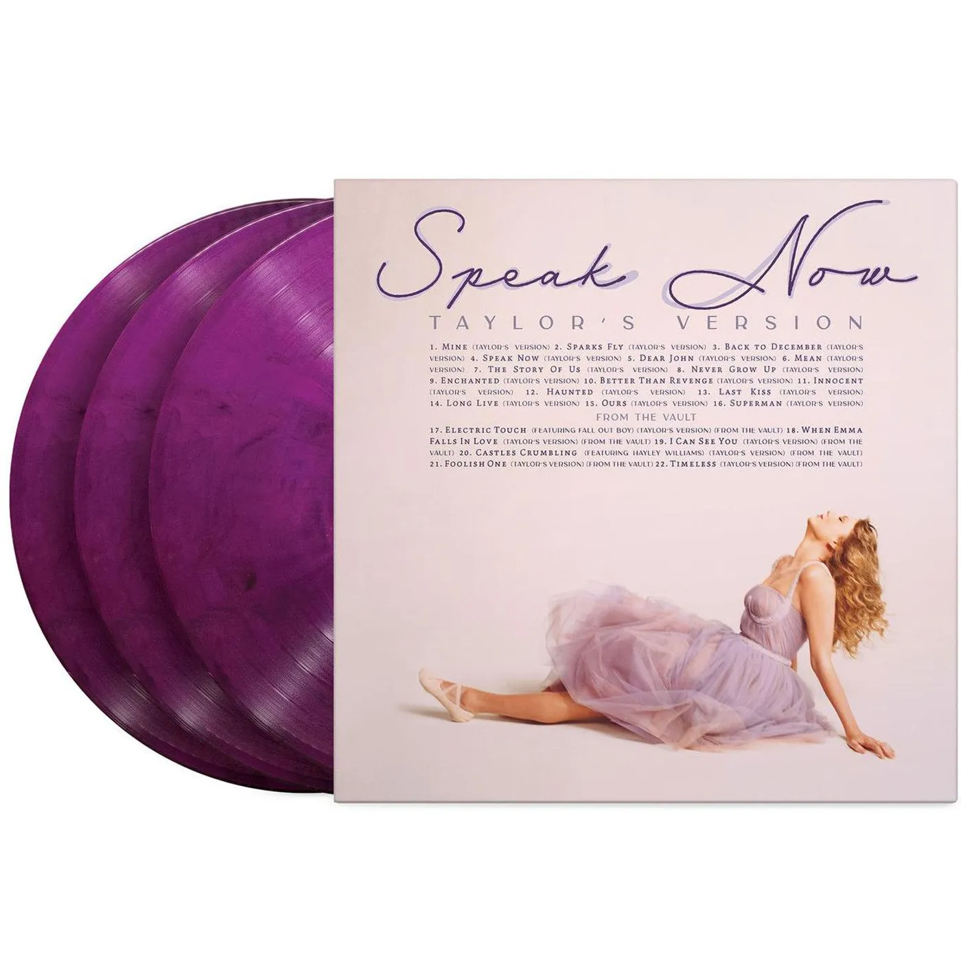 Taylor Swift Speak Now (3LP/Taylor's Version/Orchid Marble) Vinyl Record