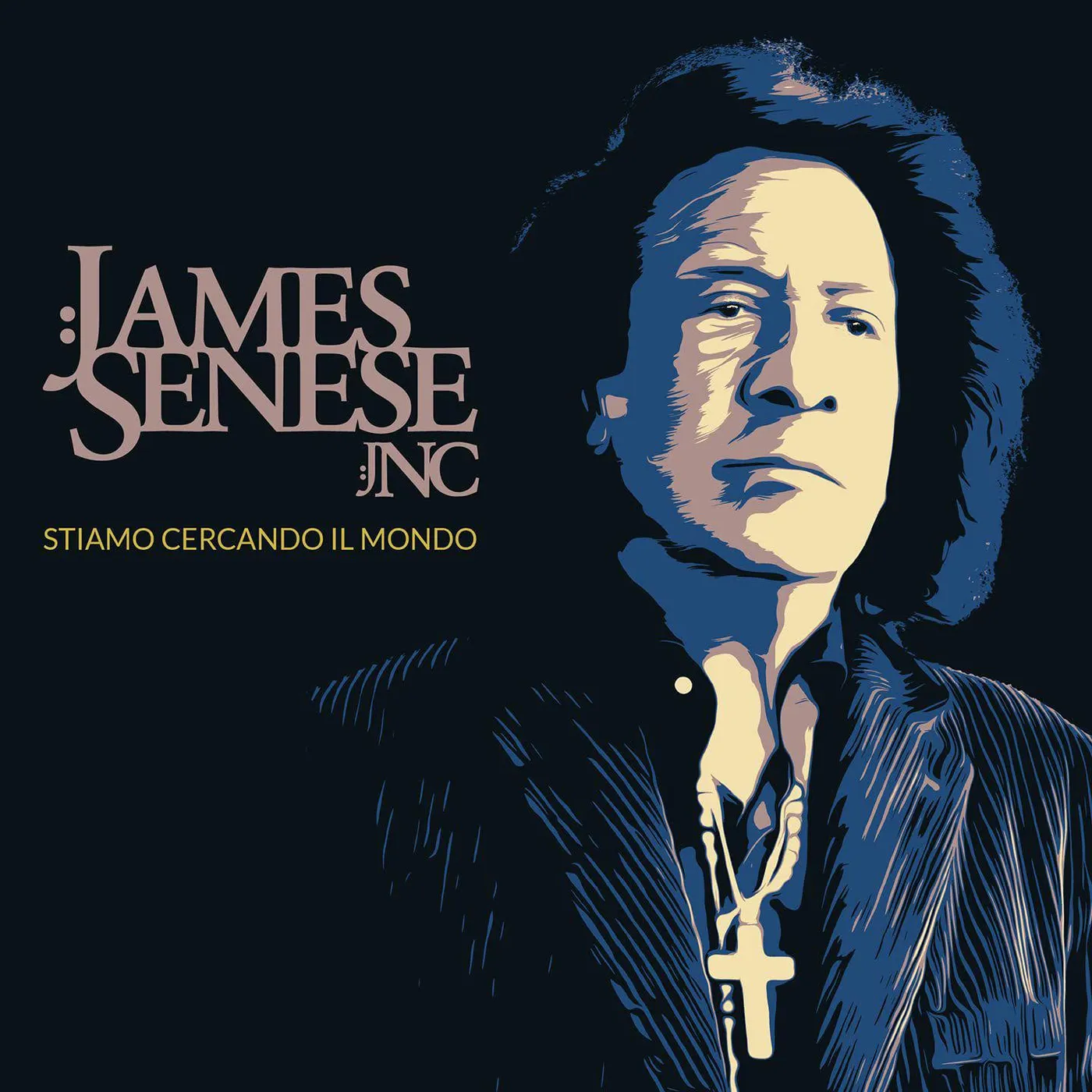 James Senese STIAMO ASPETTANDO IL MONDO Vinyl Record