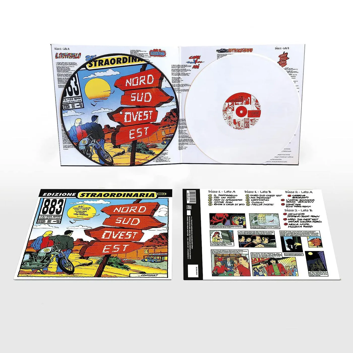 883 Nord Sud Ovest Est Vinyl Record