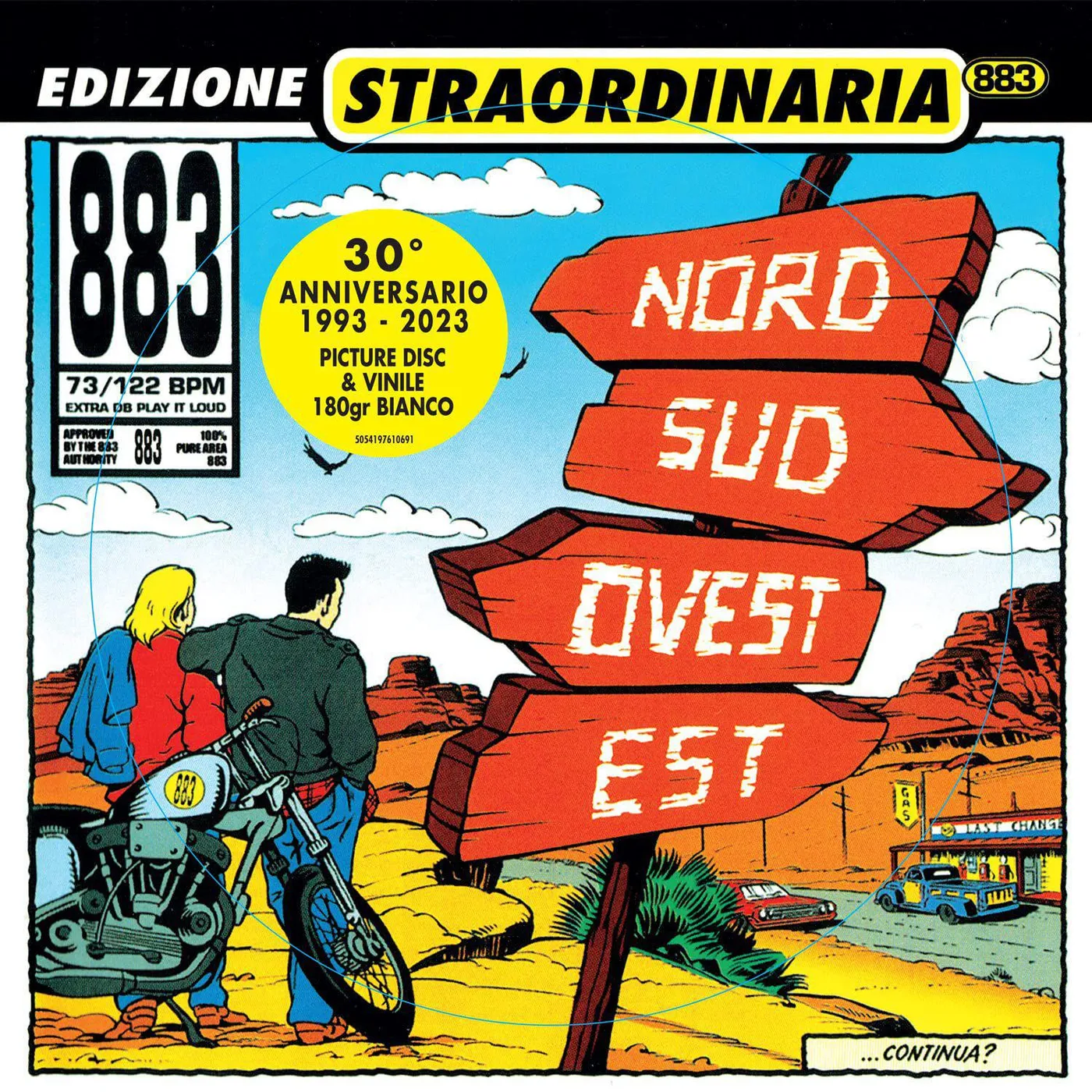 883 Nord Sud Ovest Est Vinyl Record