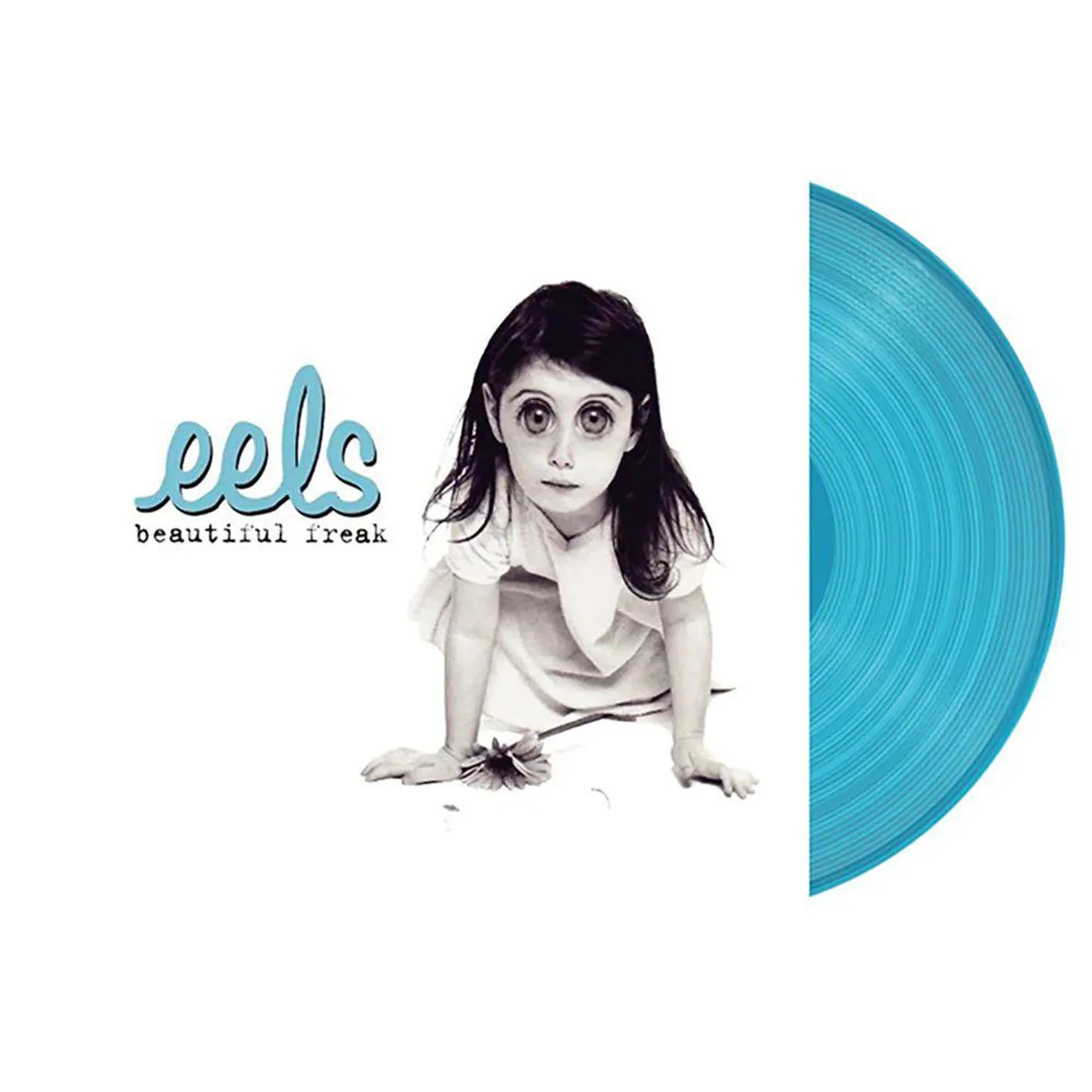 Eels Beautiful Freak (Blue) Vinyl Record