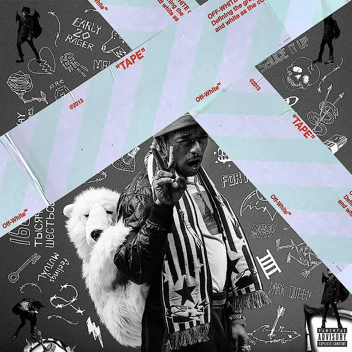 Lil Uzi Vert Luv Is Rage 2 (2LP/Crystal Clear) Vinyl Record