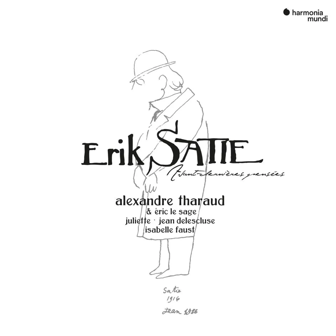 Alexandre Tharaud Satie: Avant-Dernieres Pensees Vinyl Record