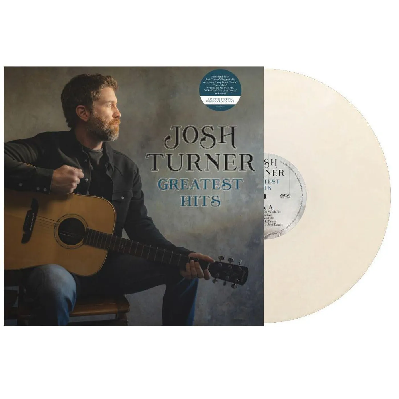 Josh Turner Greatest Hits (Ivory) Vinyl Record