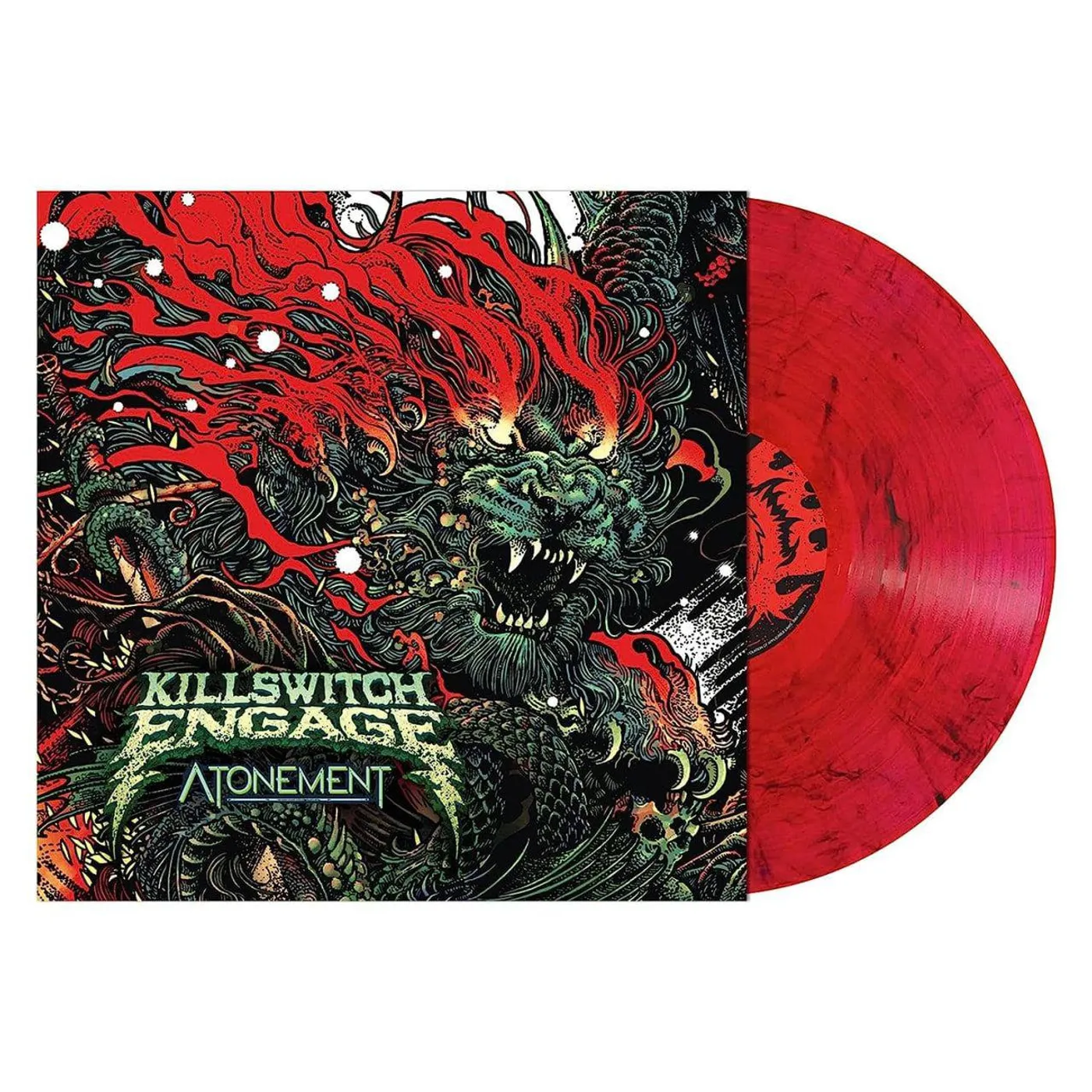 Killswitch Engage Atonement (Red Smoke) Vinyl Record