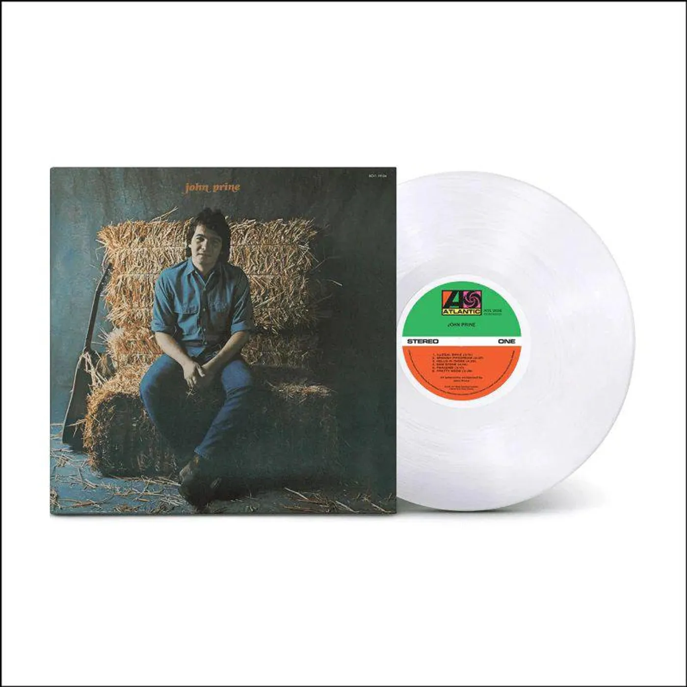  John Prine (Clear) Vinyl Record