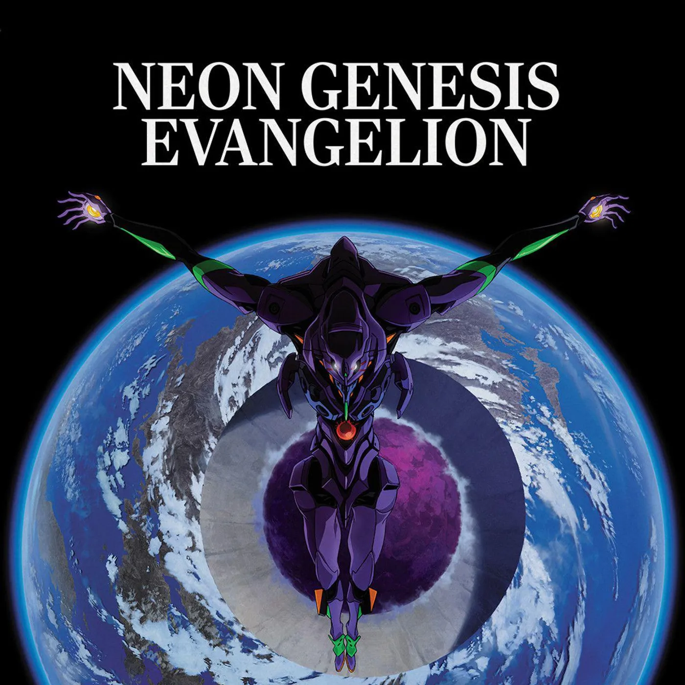 Shiro SAGISU Neon Genesis Evangelion - Original Soundtrack (Translucent Blue w/ Black Smoke/2LP) Vinyl Record