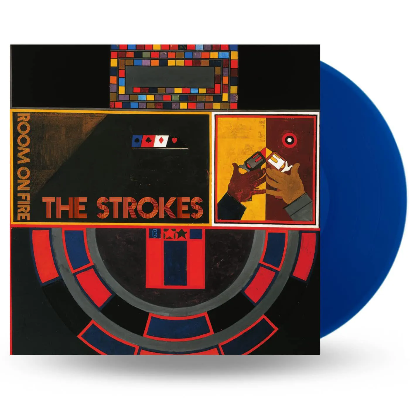 The Strokes Room On Fire (Blue) Vinyl Record