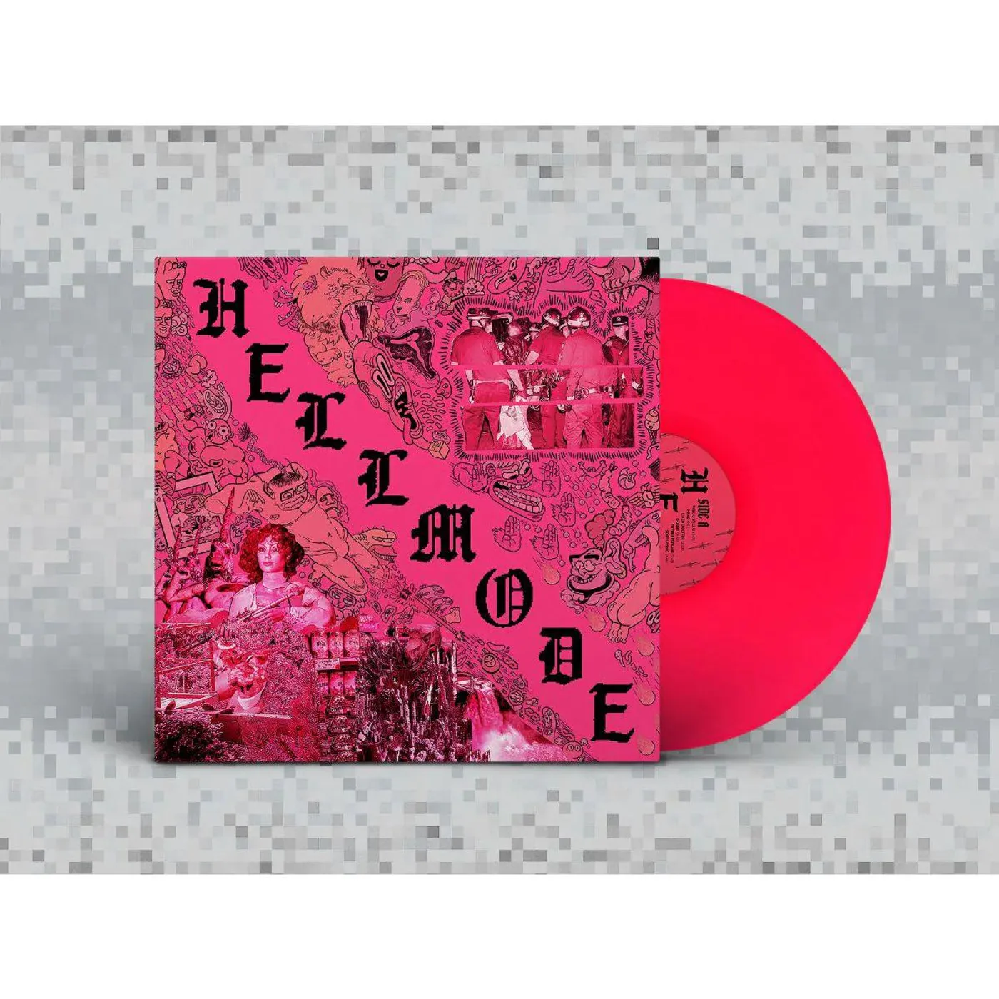 Jeff Rosenstock Hellmode - Neon Pink Vinyl Record