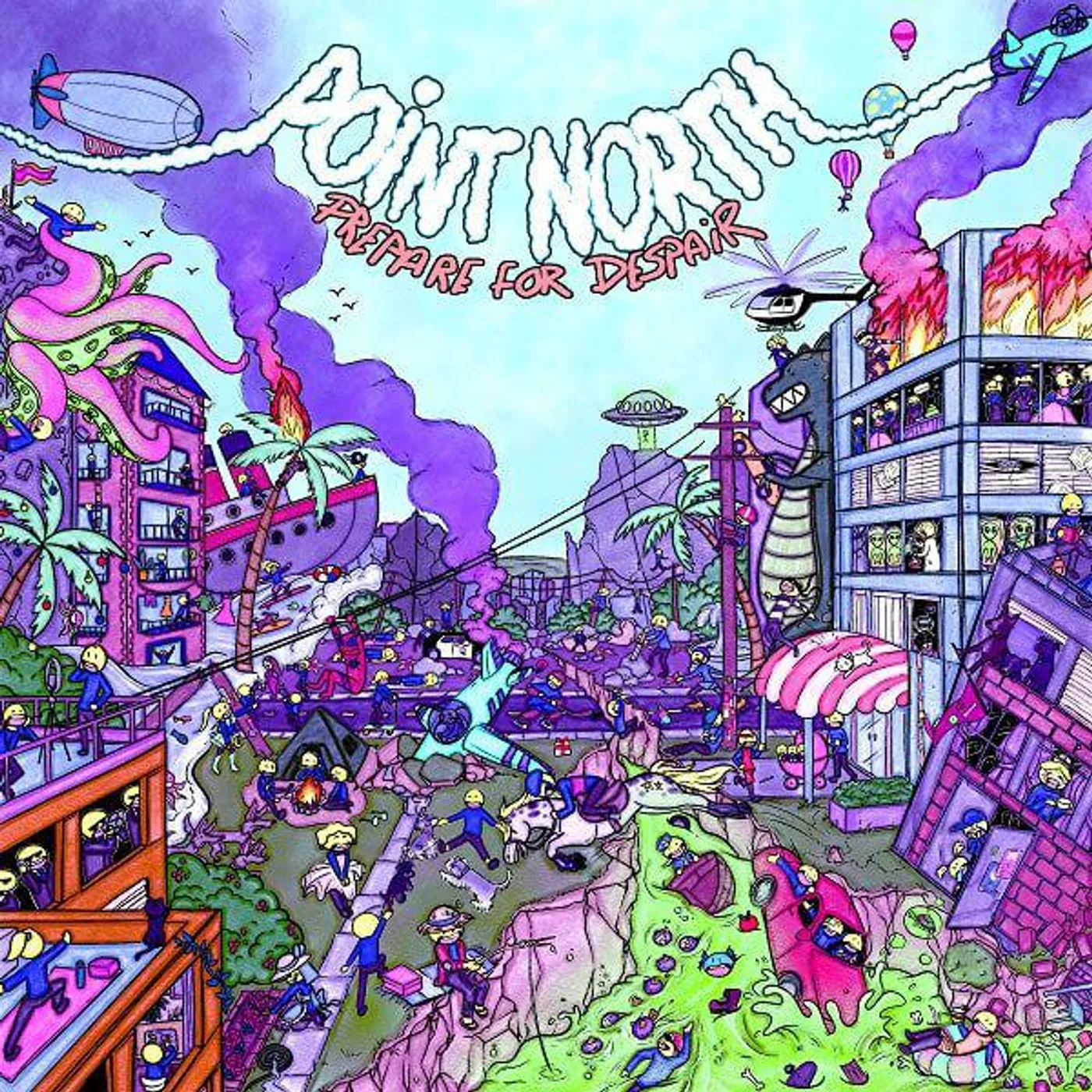 Point North Prepare For Despair (Green) Vinyl Record