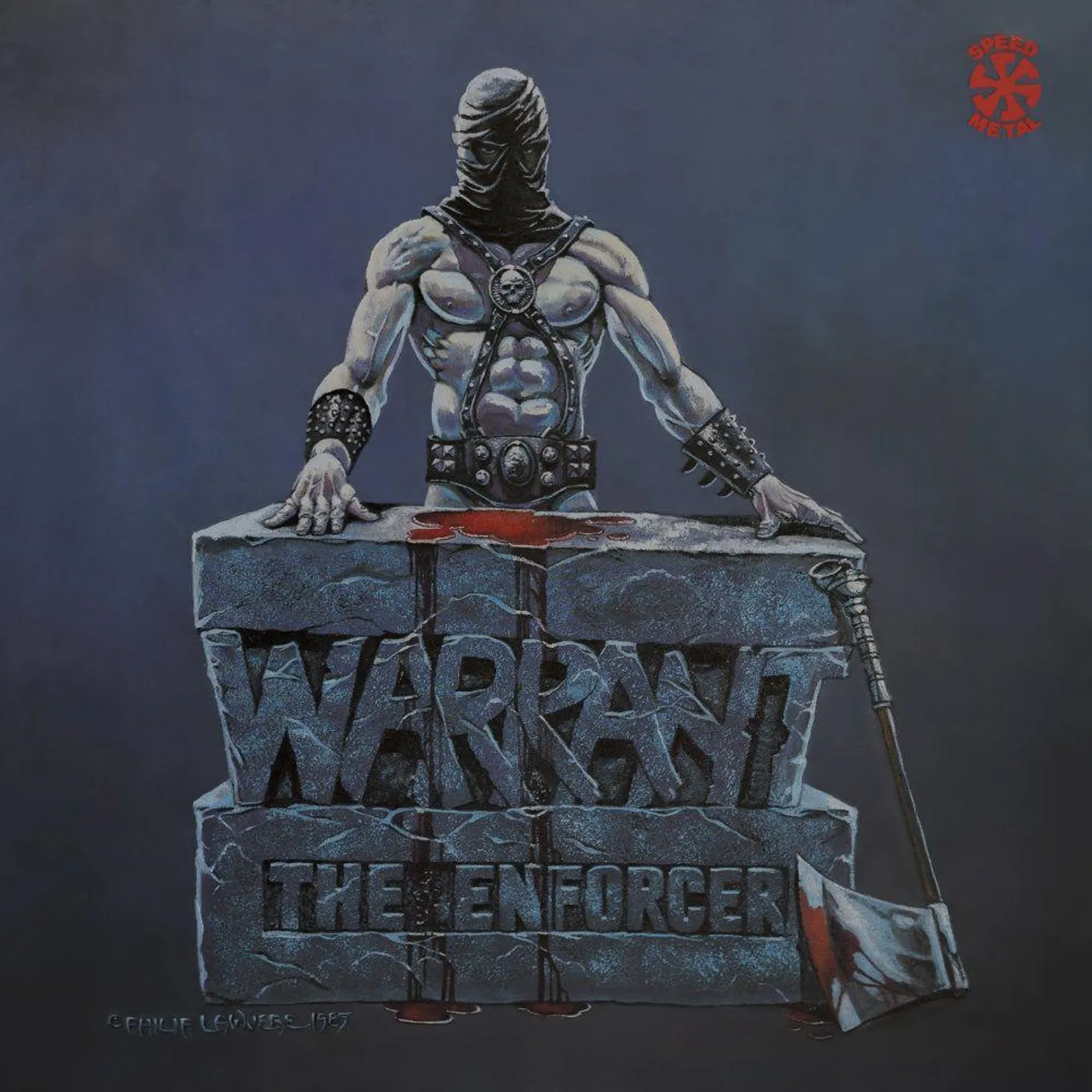 Warrant Enforcer (Blood-Red) Vinyl Record