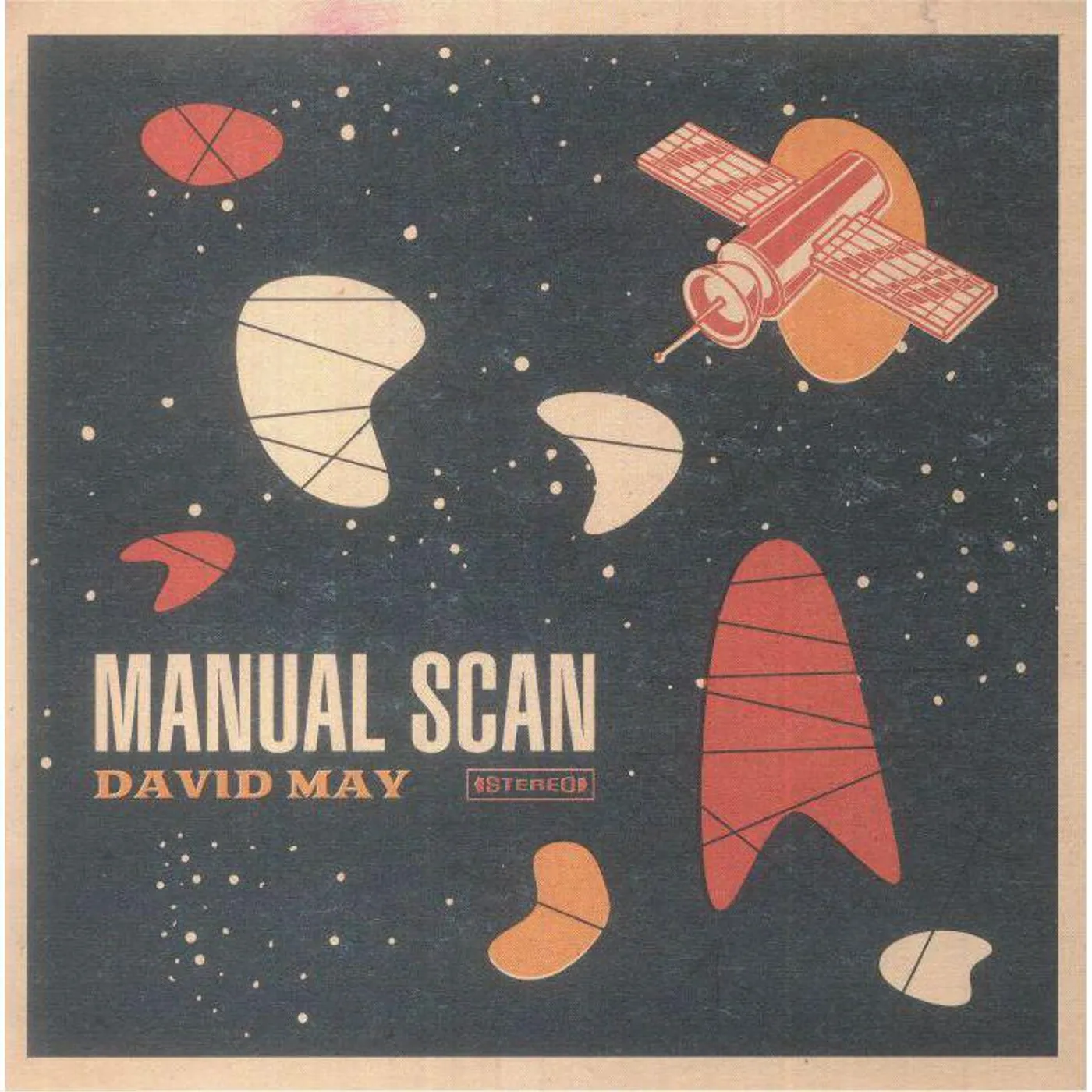 Manual Scan DAVID MAY Vinyl Record