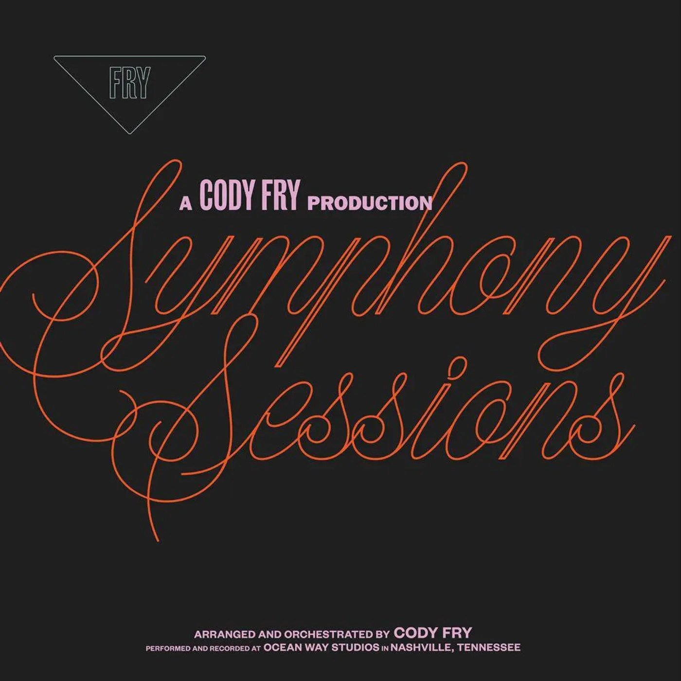 Cody Fry Symphony Sessions Vinyl Record