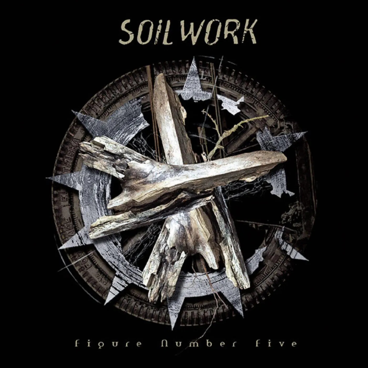 Soilwork Figure Number Five - Silver Vinyl Record