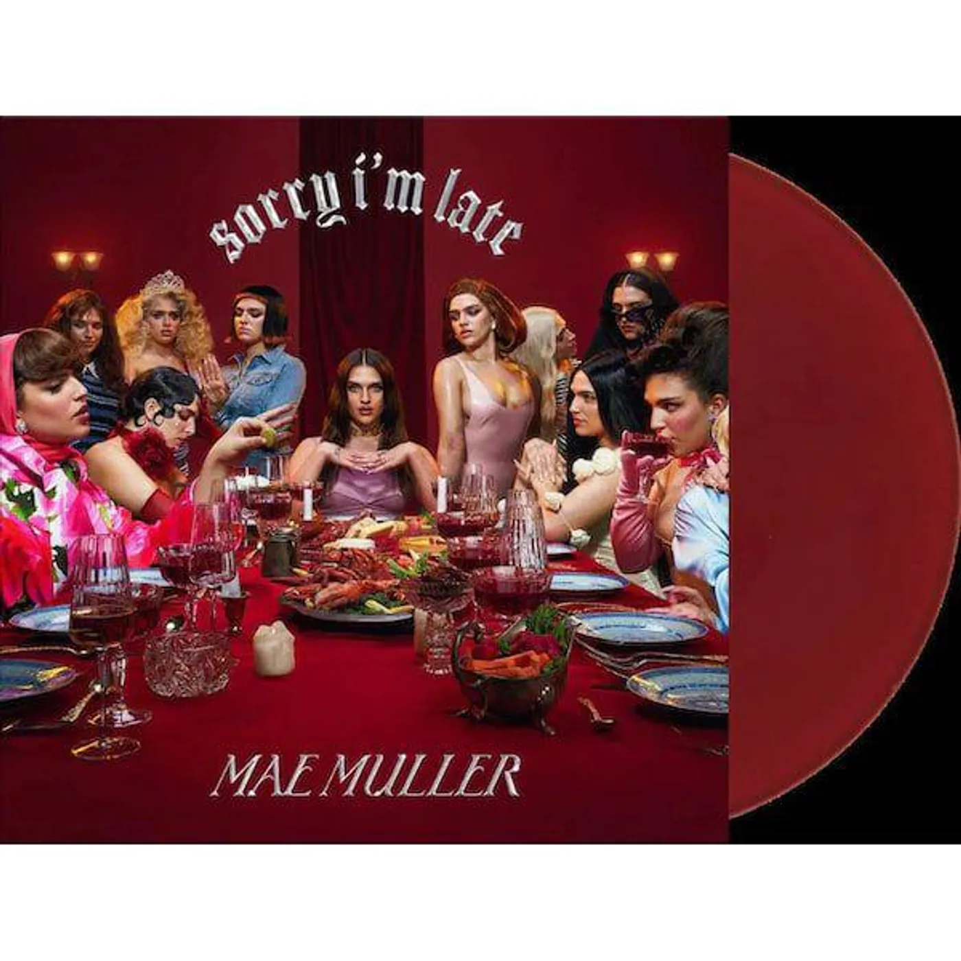 Mae Muller Sorry I'm Late (Red) Vinyl Record