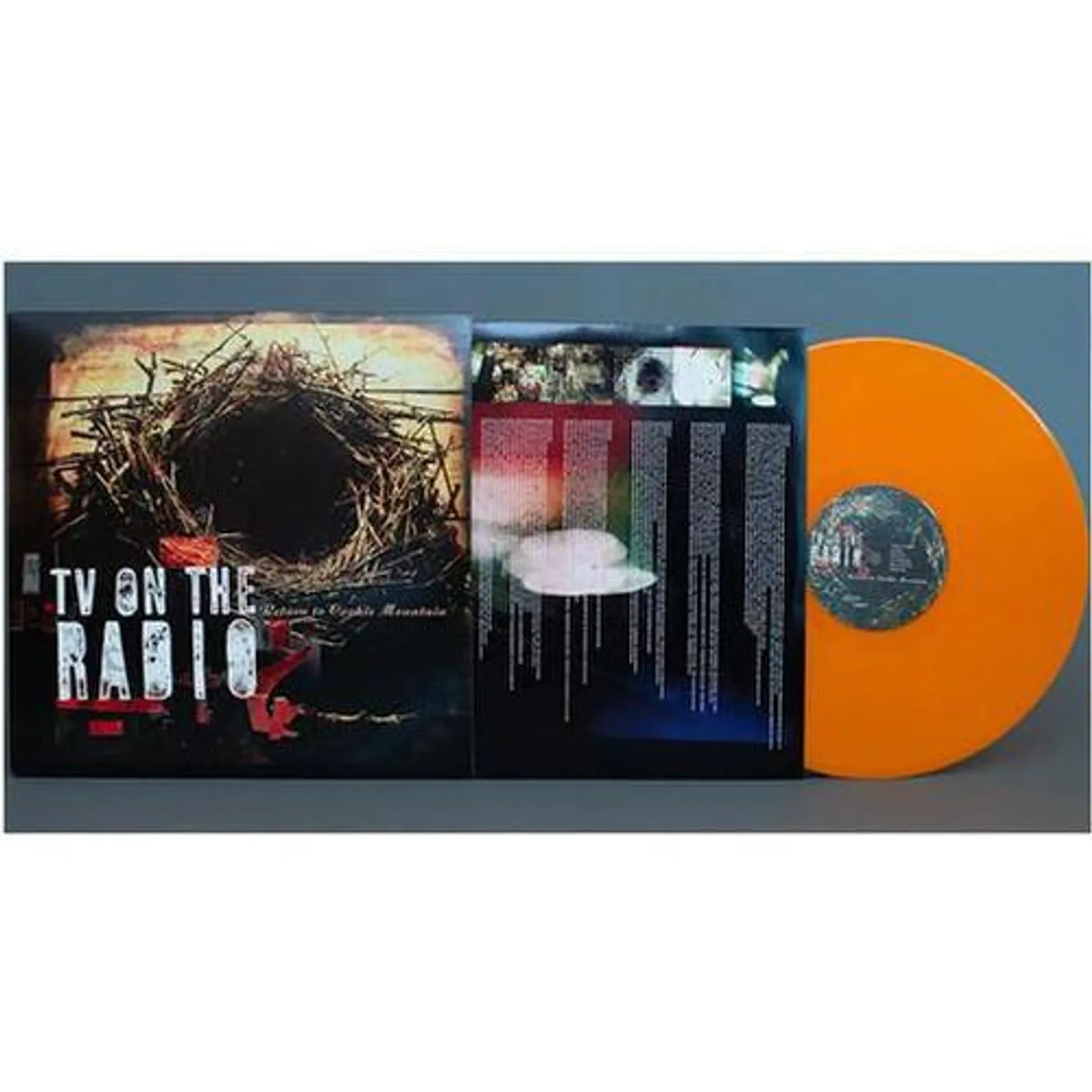 TV On The Radio Return To Cookie Mountain (Orange) Vinyl Record