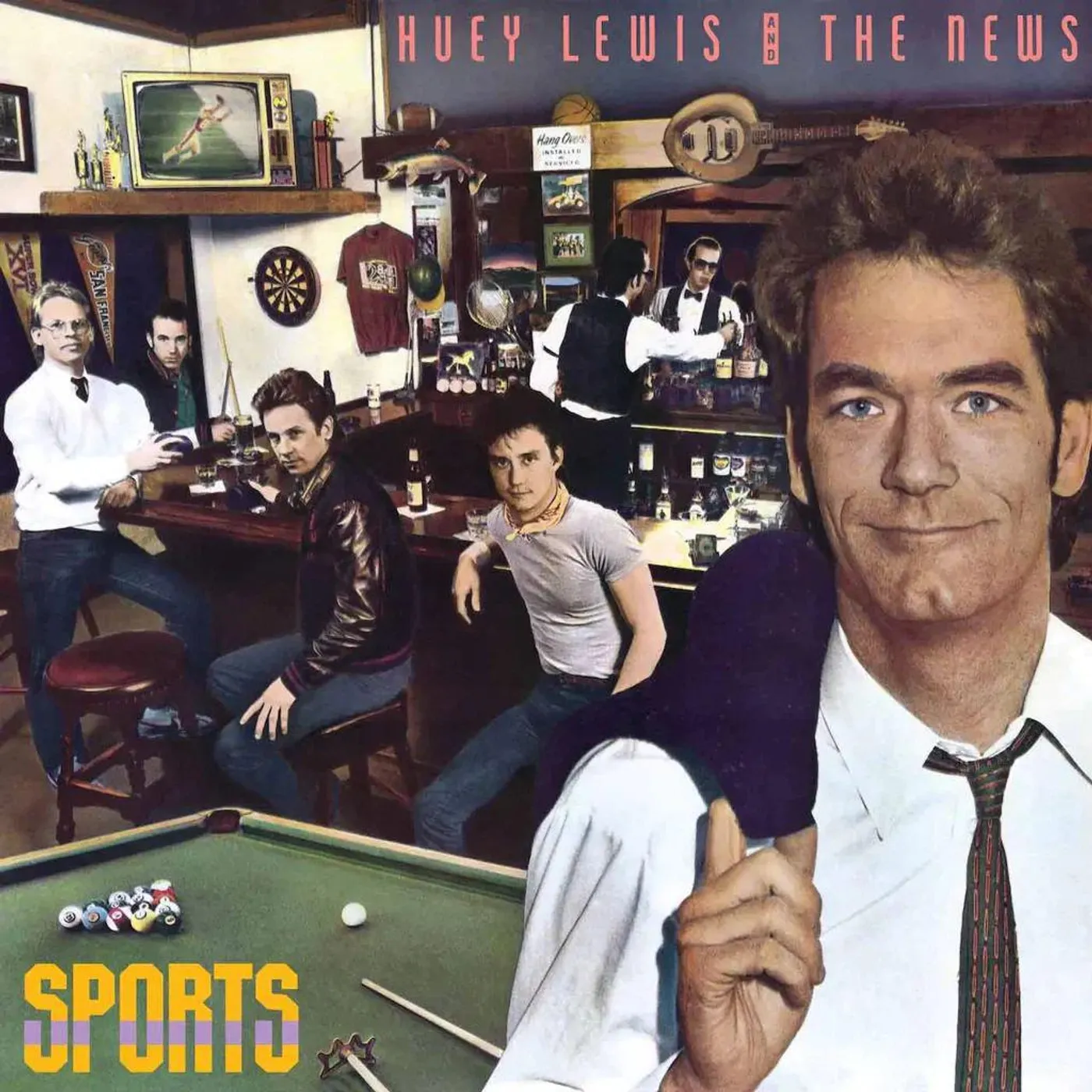 Huey Lewis & The News Sports Vinyl Record
