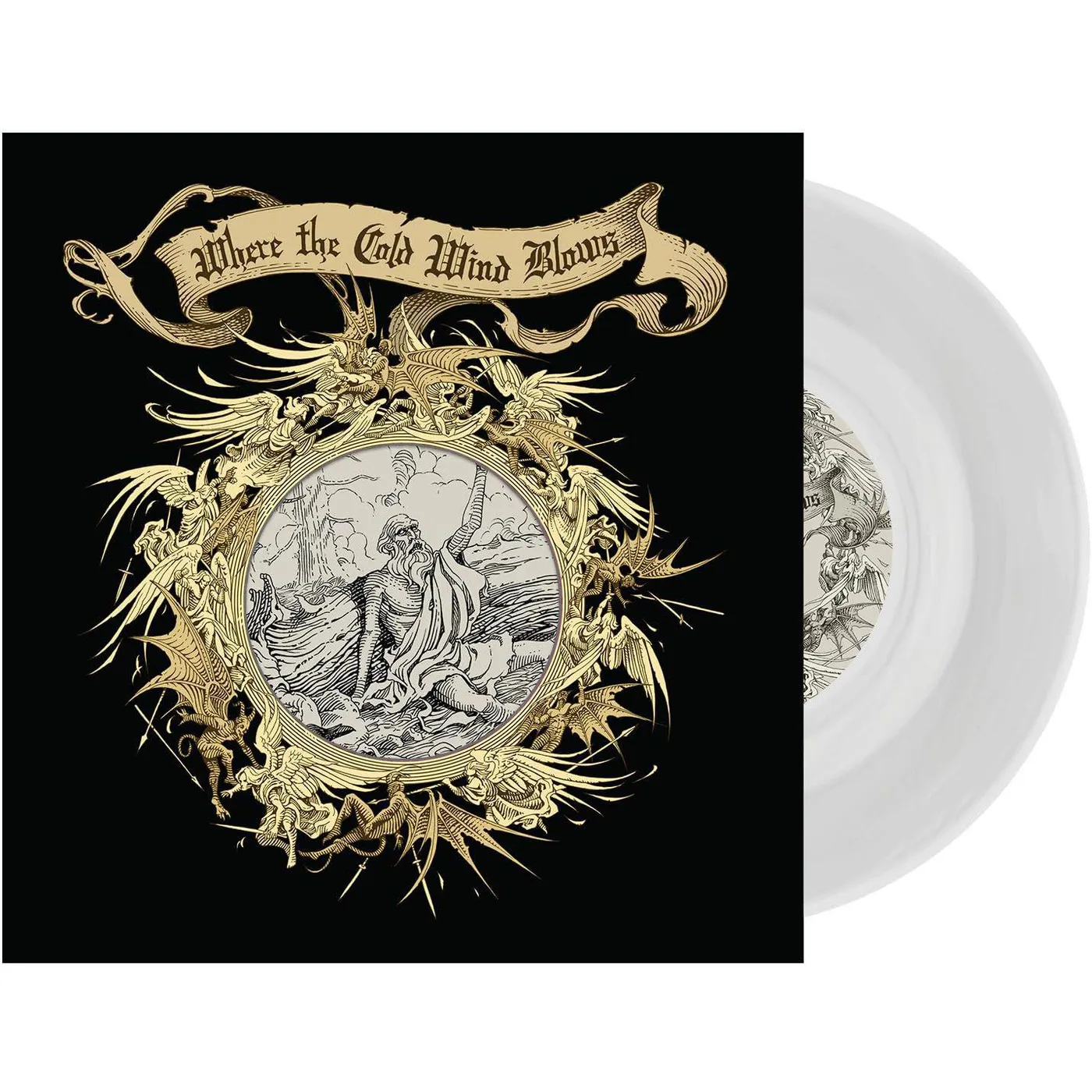 Khemmis Where The Cold Wind Blows (Ultra Clear 7) Vinyl Record