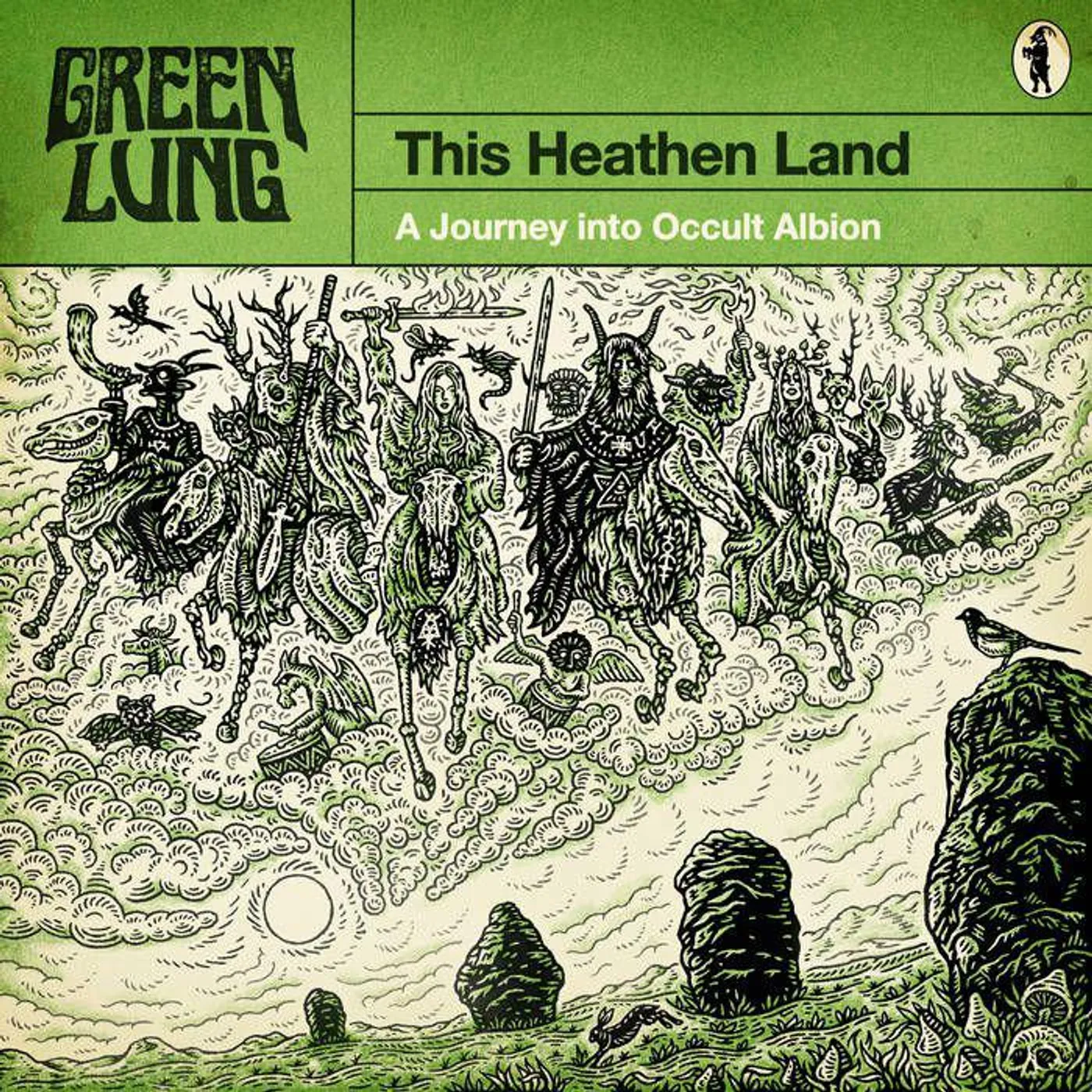 Green Lung This Heathen Land - Green Vinyl Record