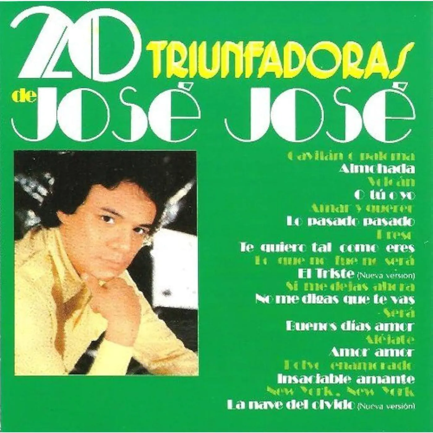 José José 20 Triunfadoras Vinyl Record