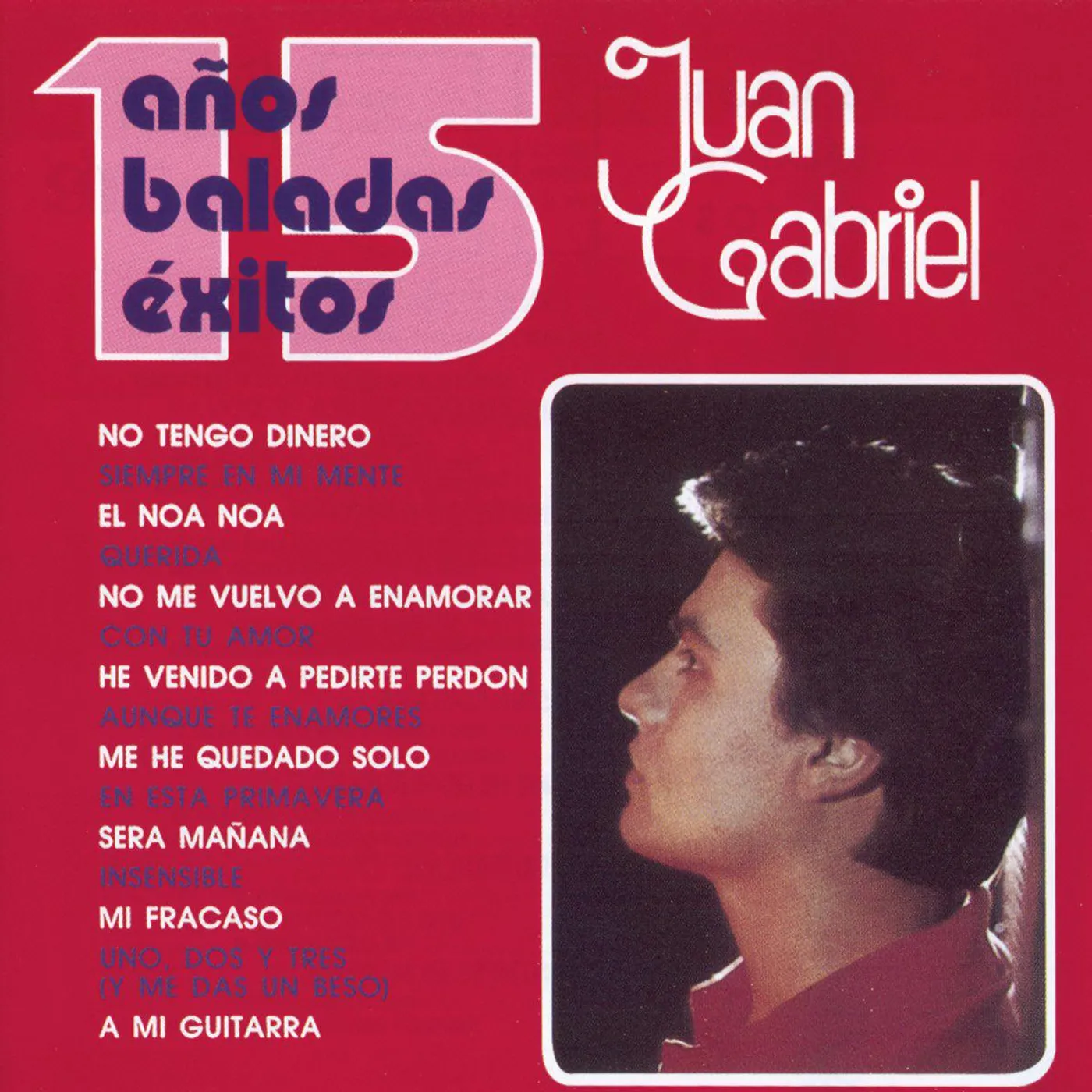 Juan Gabriel 15 Anos De Baladas Exitos (2LP) Vinyl Record