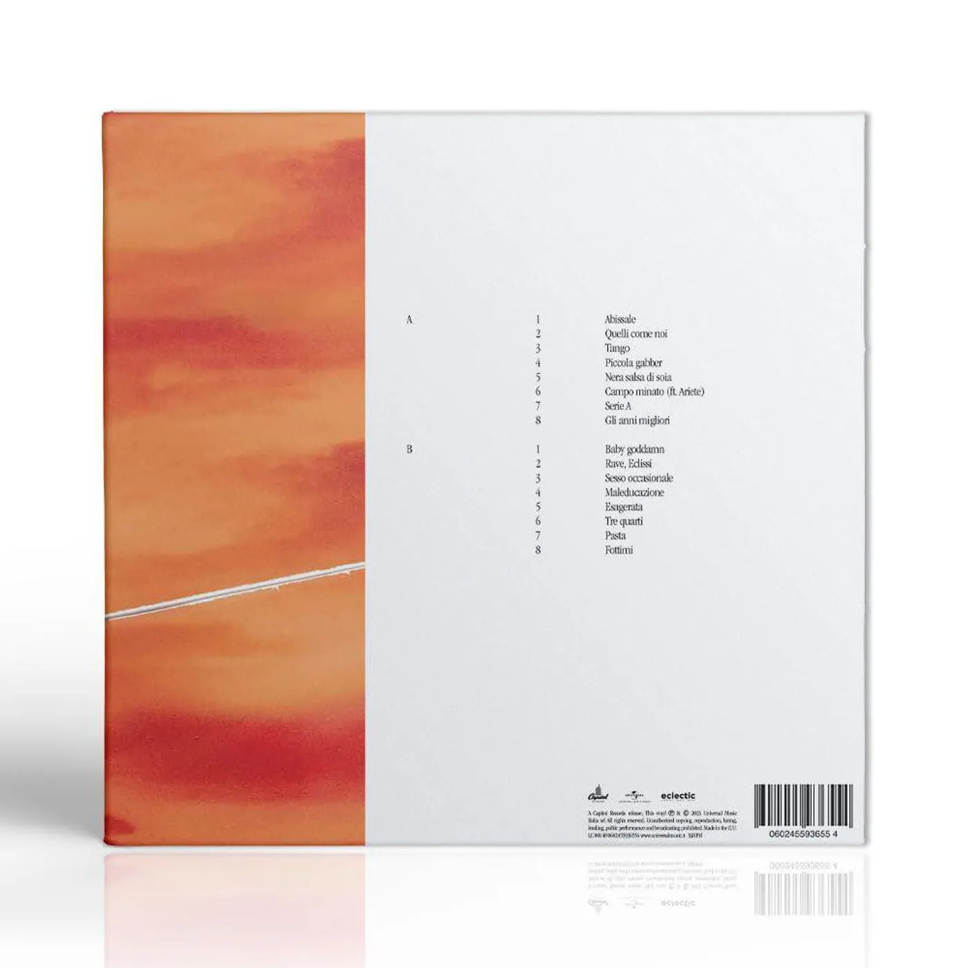 Tananai RAVE ECLISSI (+ TANGO) Vinyl Record