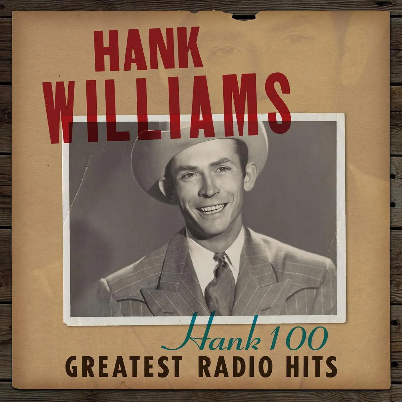 Hank Williams Hank 100: Greatest Radio Hits (2LP) Vinyl Record