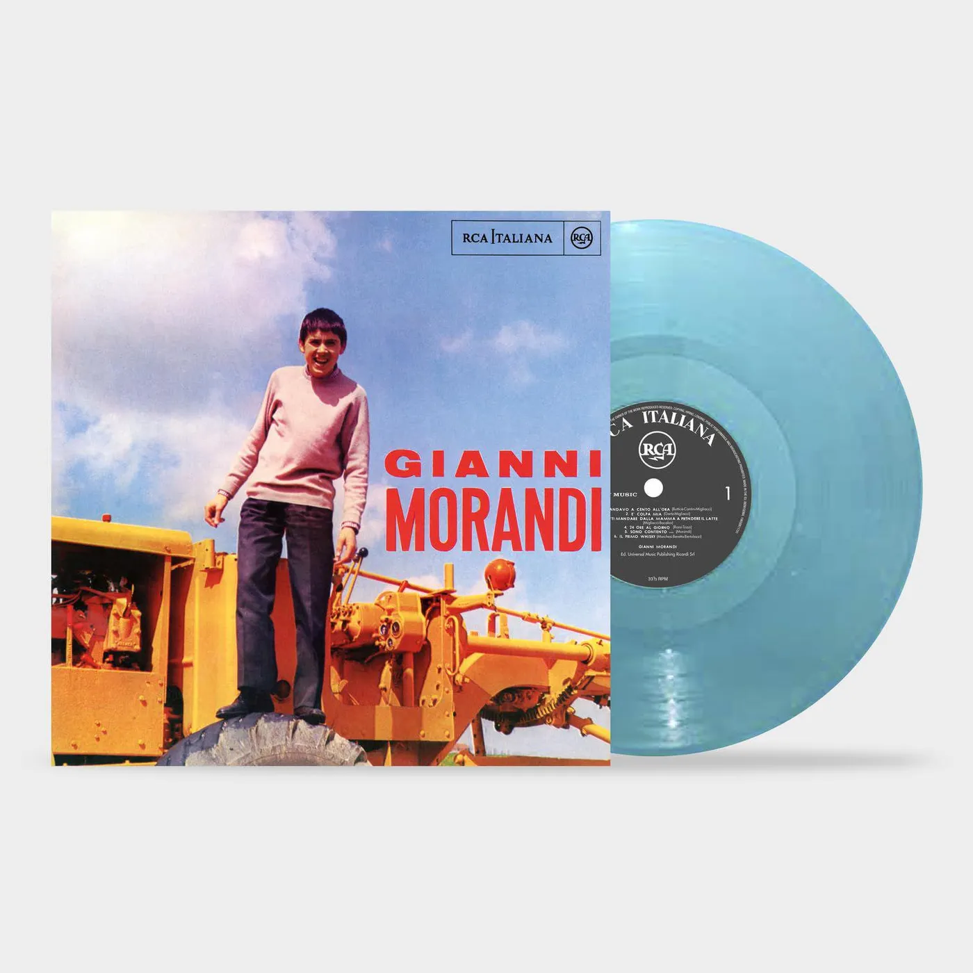 Gianni Morandi (Limited/180-Gram/Blue) Vinyl Record