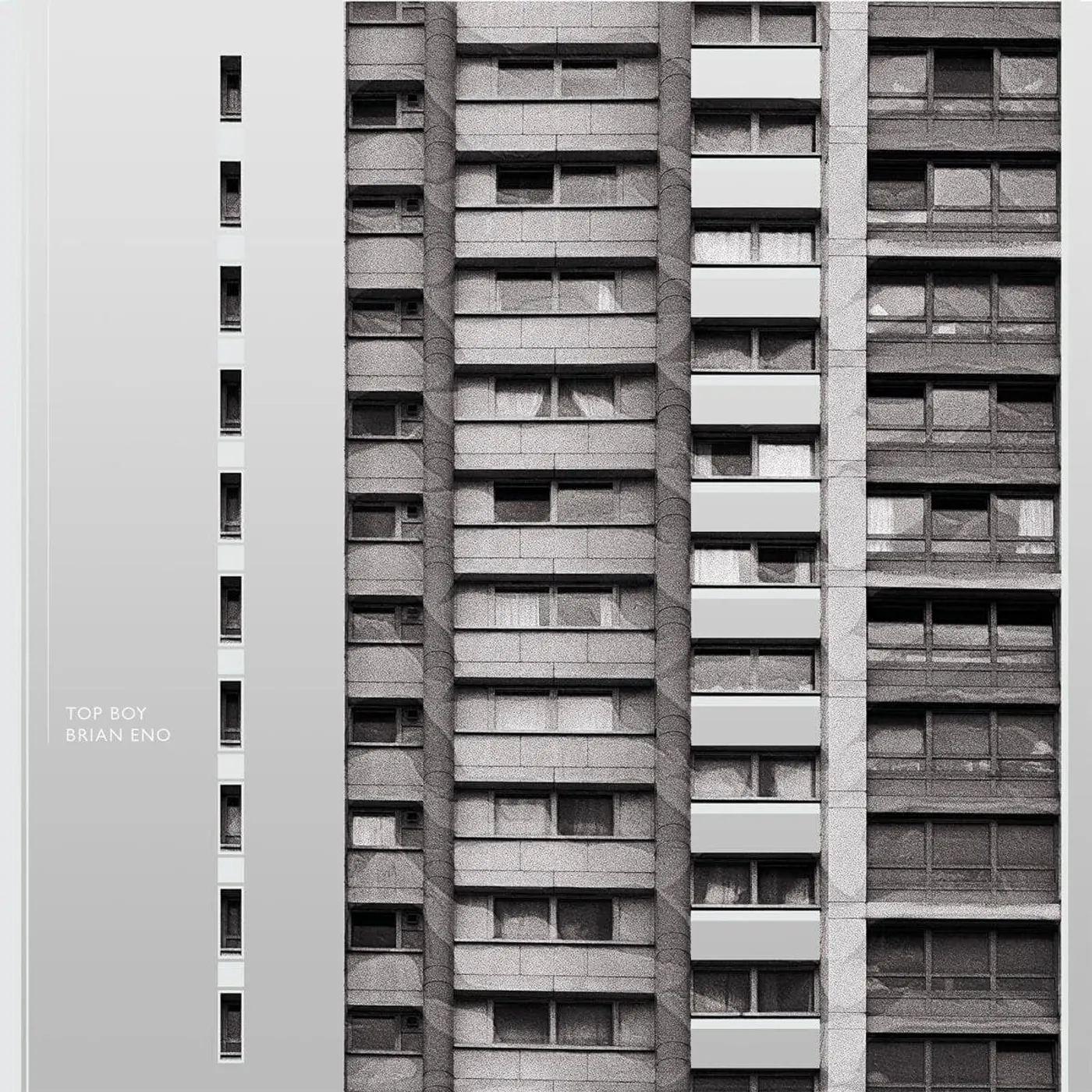 Brian Eno Top Boy [Original Soundtrack](180g/2LP/Clear) Vinyl Record