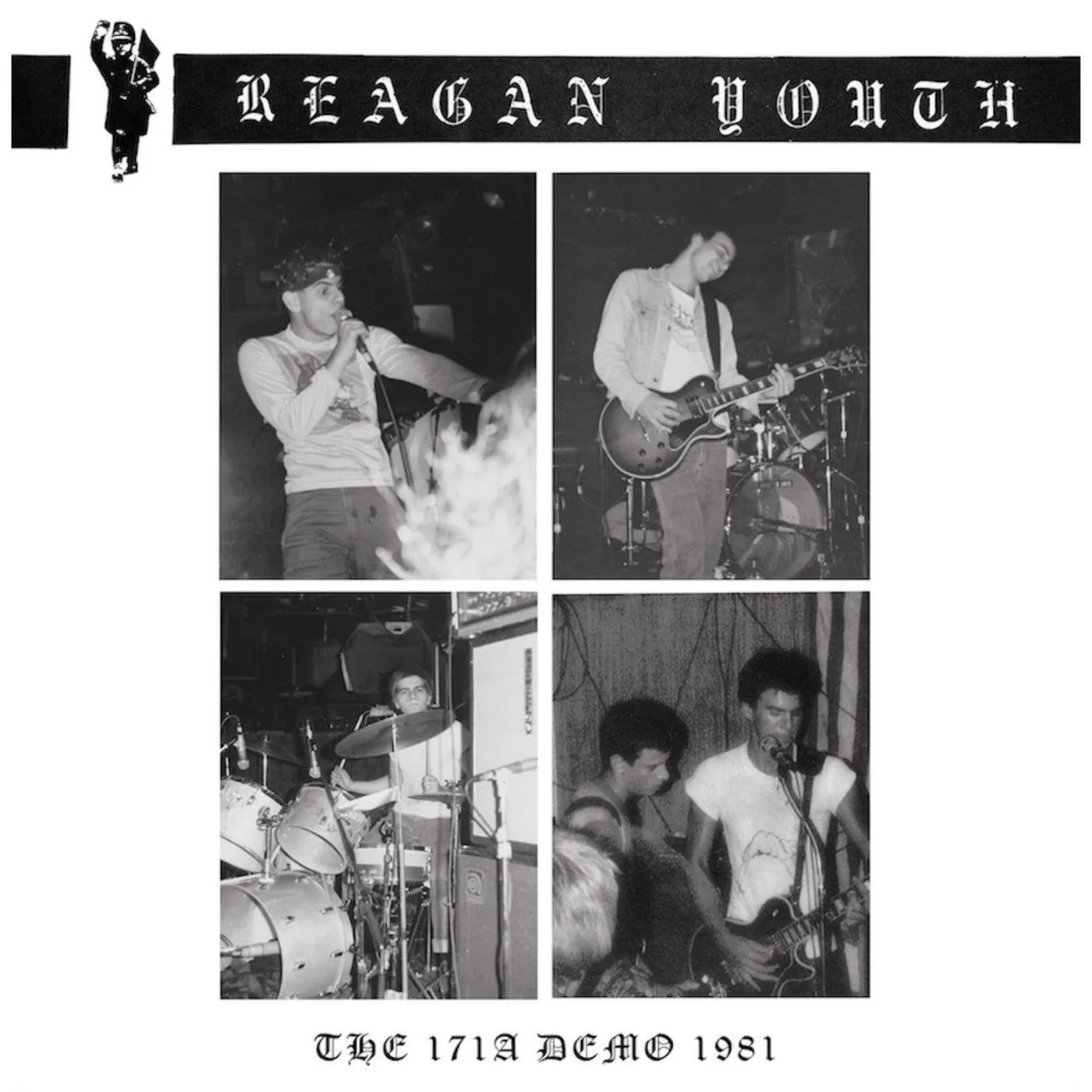 Reagan Youth 171a Demo 1981 (Blue) Vinyl Record