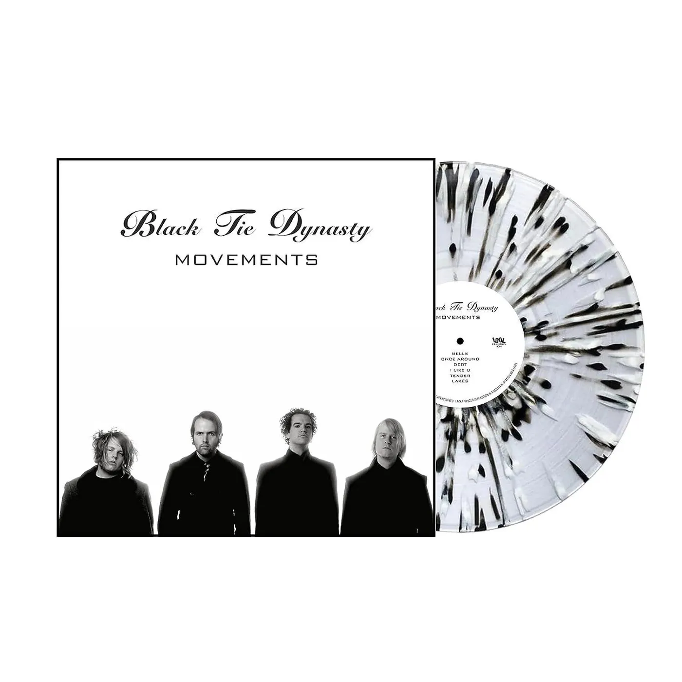 Black Tie Dynasty Movements (Ltd/White & Black Splatter) Vinyl Record