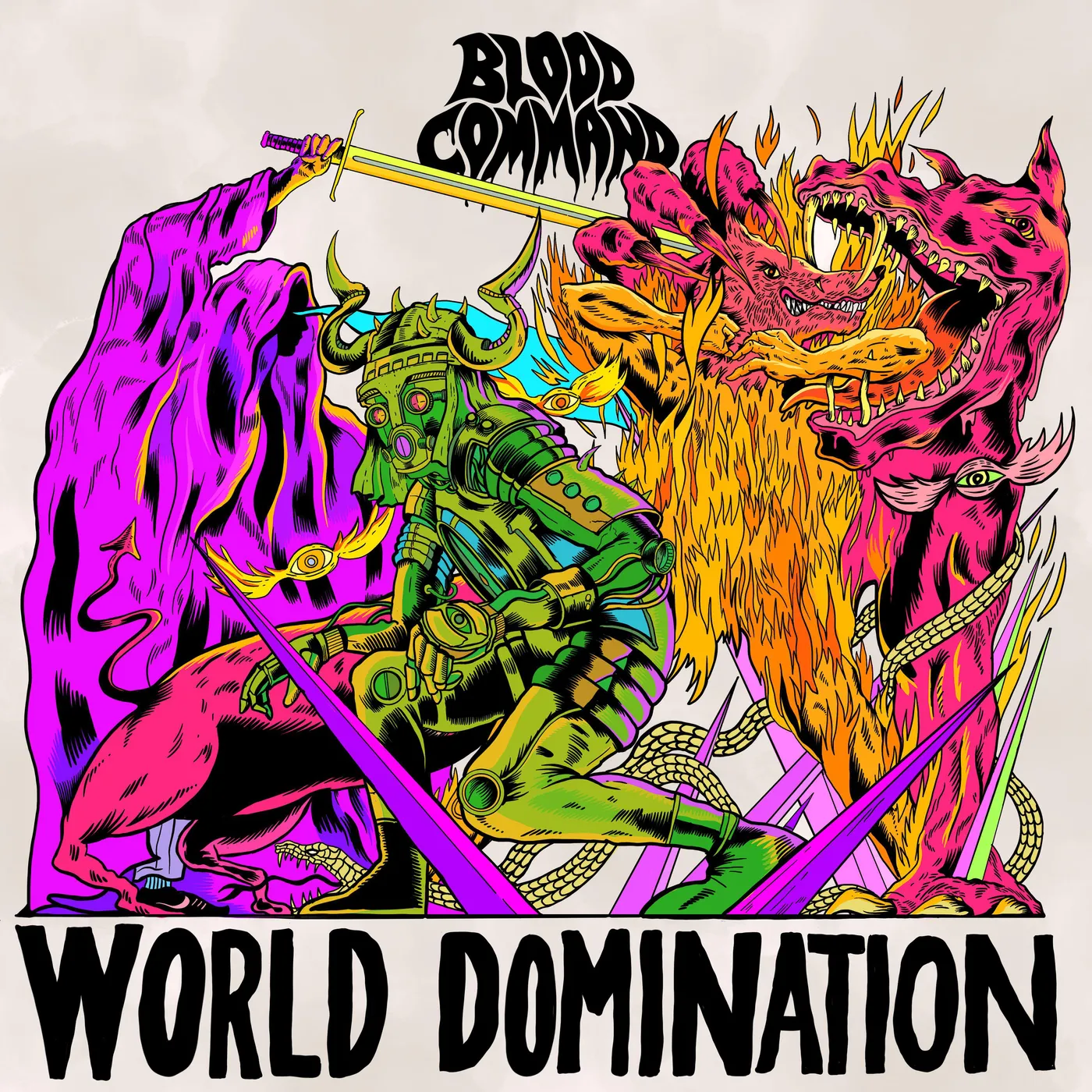 Blood Command World Domination Vinyl Record