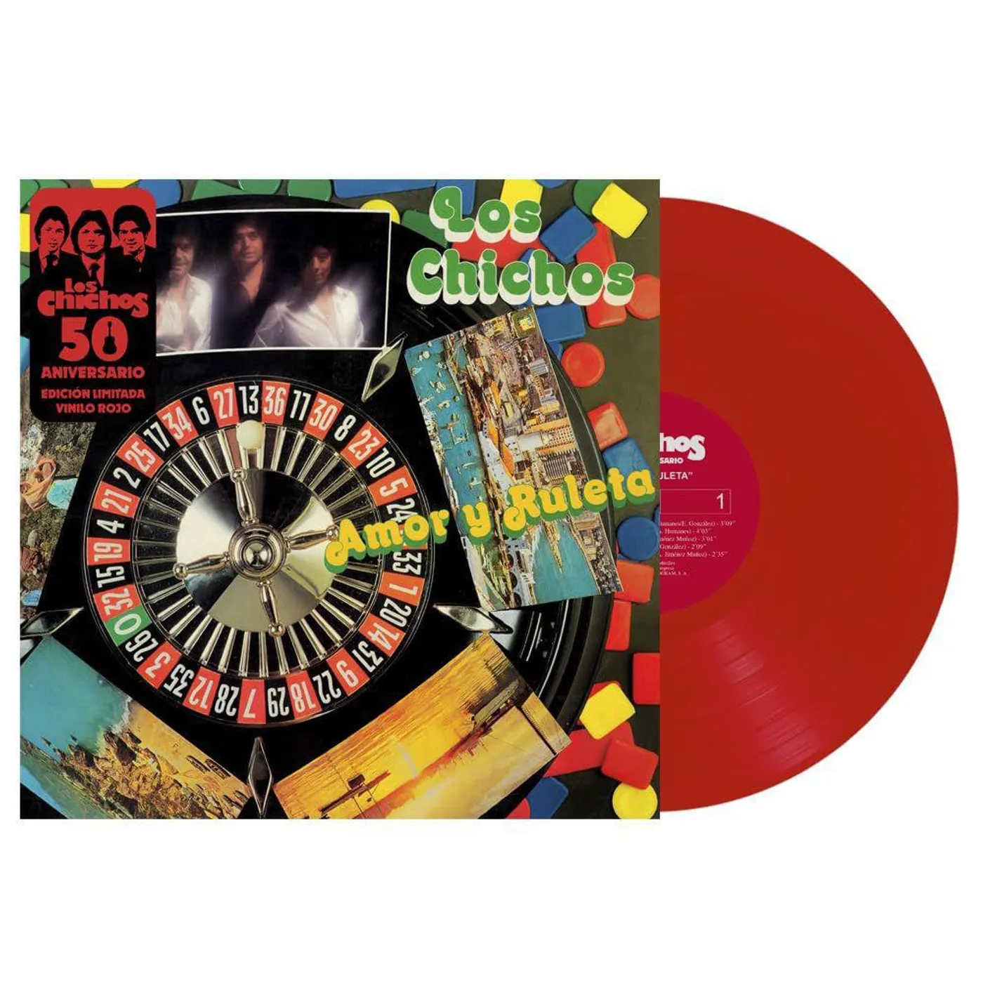 Los Chichos Amor Y Ruleta (Red) Vinyl Record