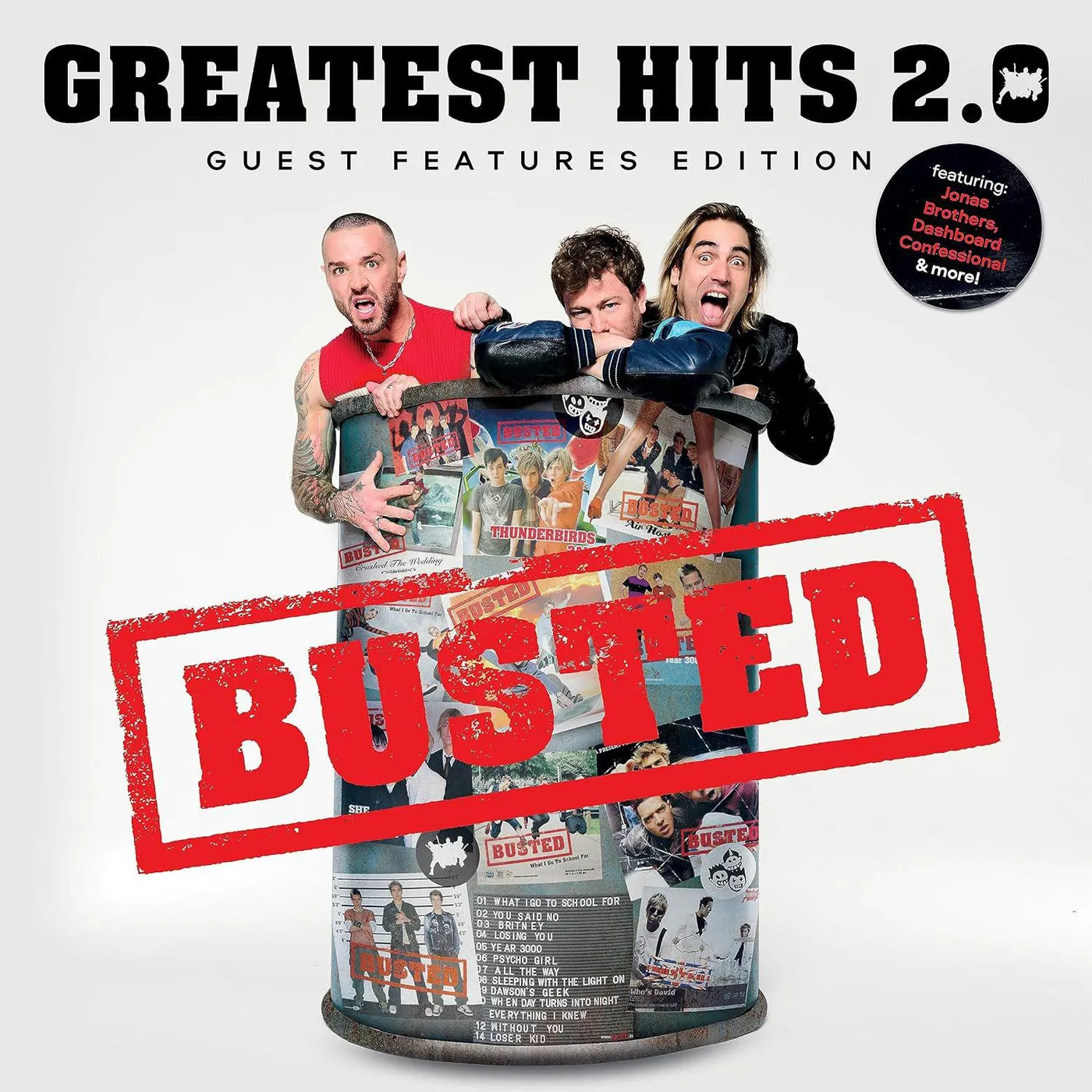 Busted GREATEST HITS 2.0 - GUEST FEATURES EDITION CD