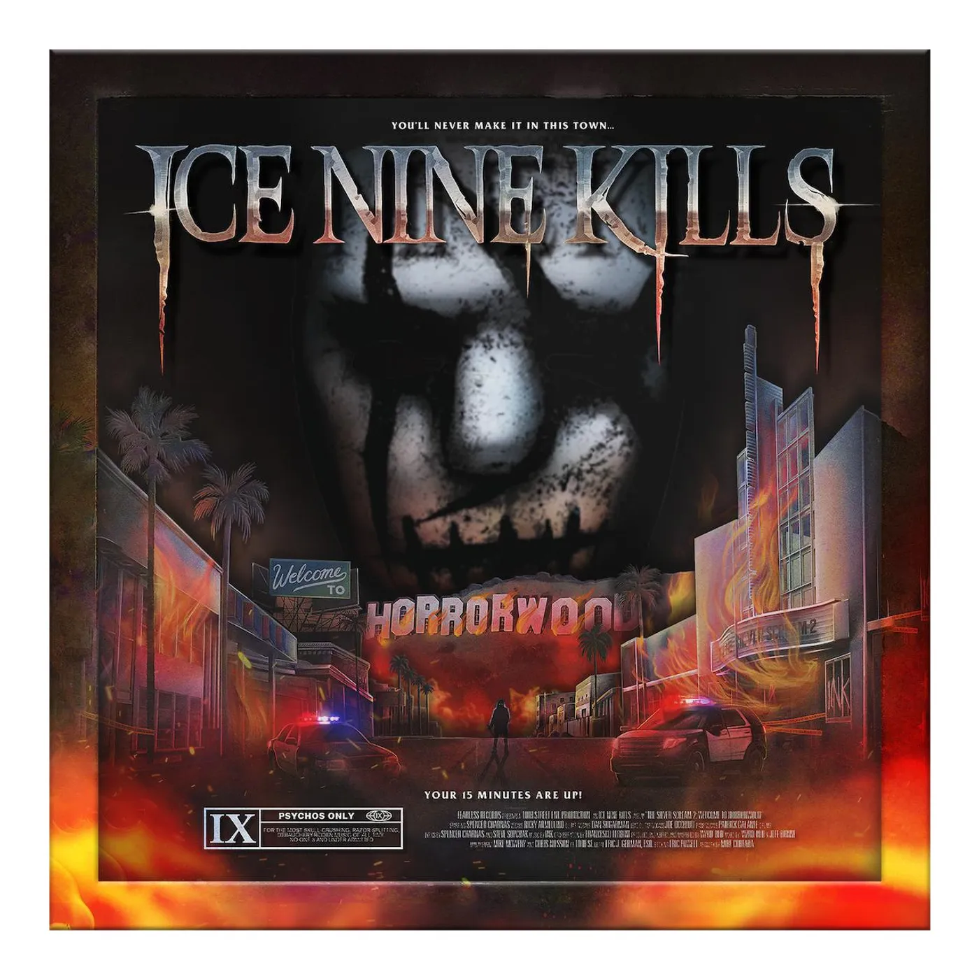 Ice Nine Kills Welcome To Horrorwood: Under Fire (3LP/Limited Edition/Deluxe/Red/White)Vinyl Record