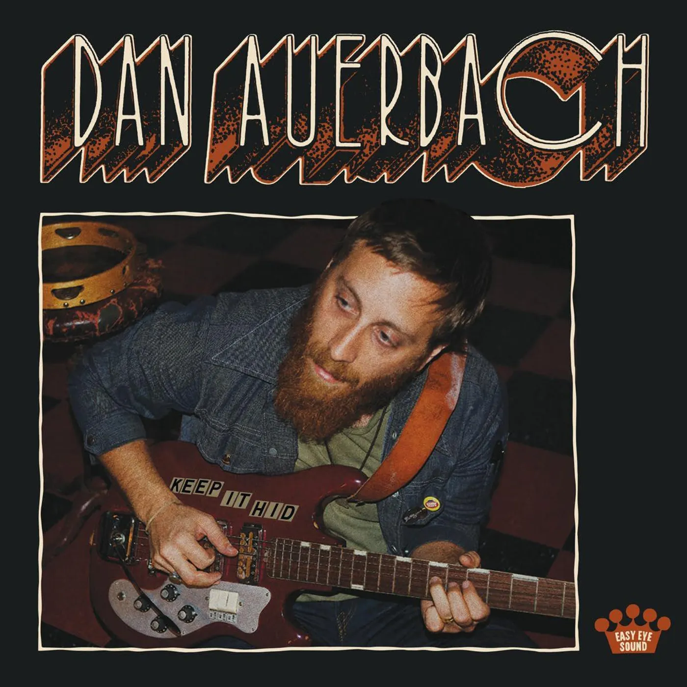 Dan Auerbach Keep It Hid (Black & Orange Splatter) Vinyl Record
