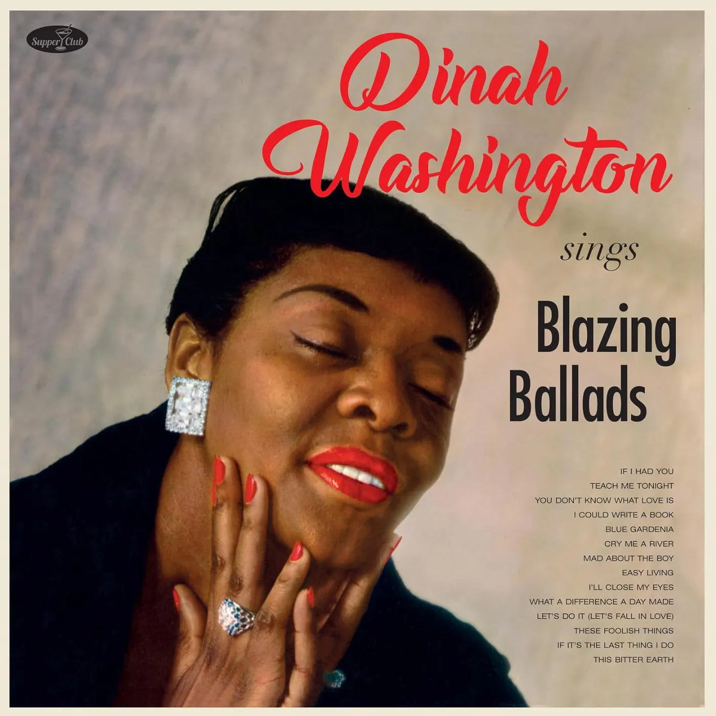 Dinah Washington Sings Blazing Ballads (180g) Vinyl Record