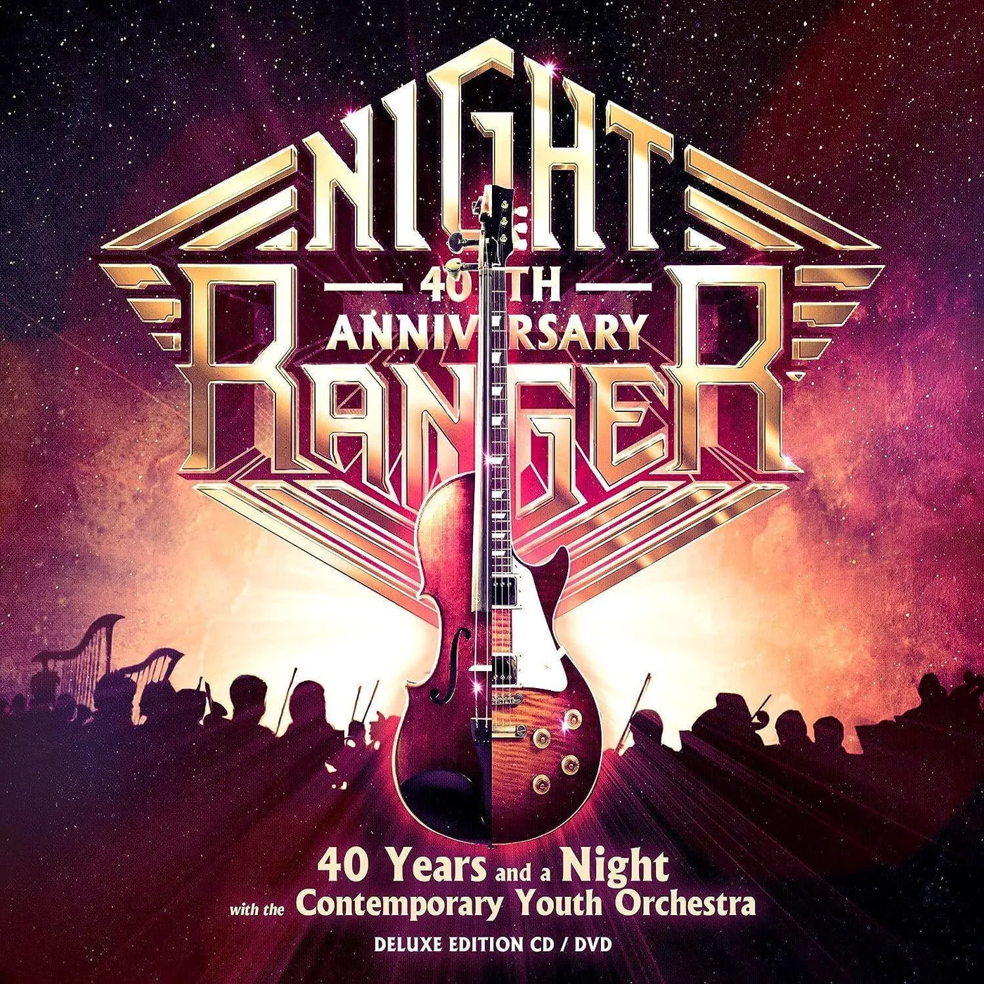 Night Ranger 40 Years & A Night (Contemporary Youth Orchestra) (2LP) Vinyl Record