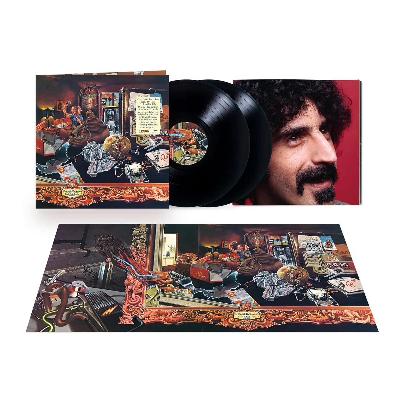 Frank Zappa Over-nite Sensation (50th Anniversary) Vinyl Record