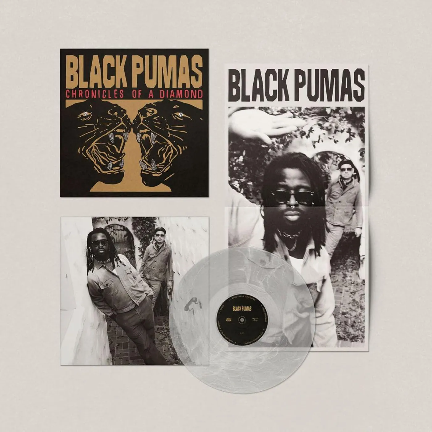 Black Pumas Chronicles Of A Diamond (Clear) Vinyl Record