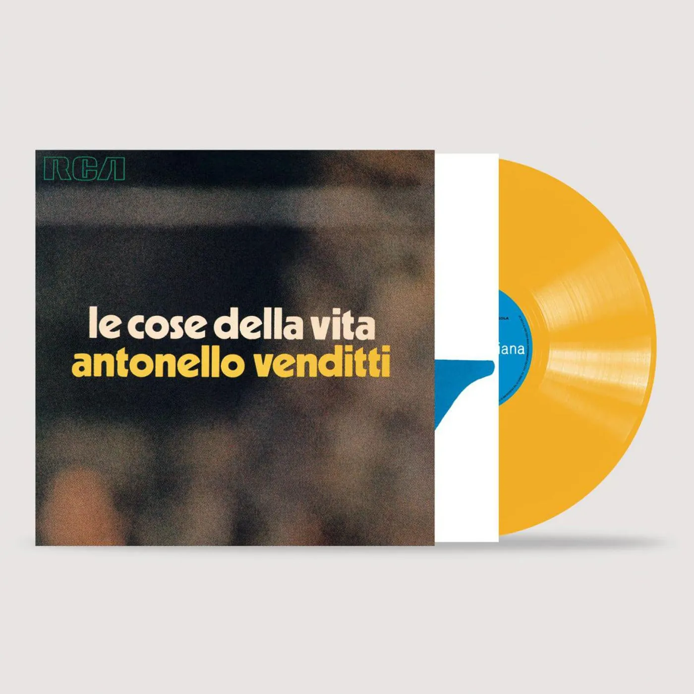 Antonello Venditti Le Cose Della Vita (180g/Limited Yellow) Vinyl Record
