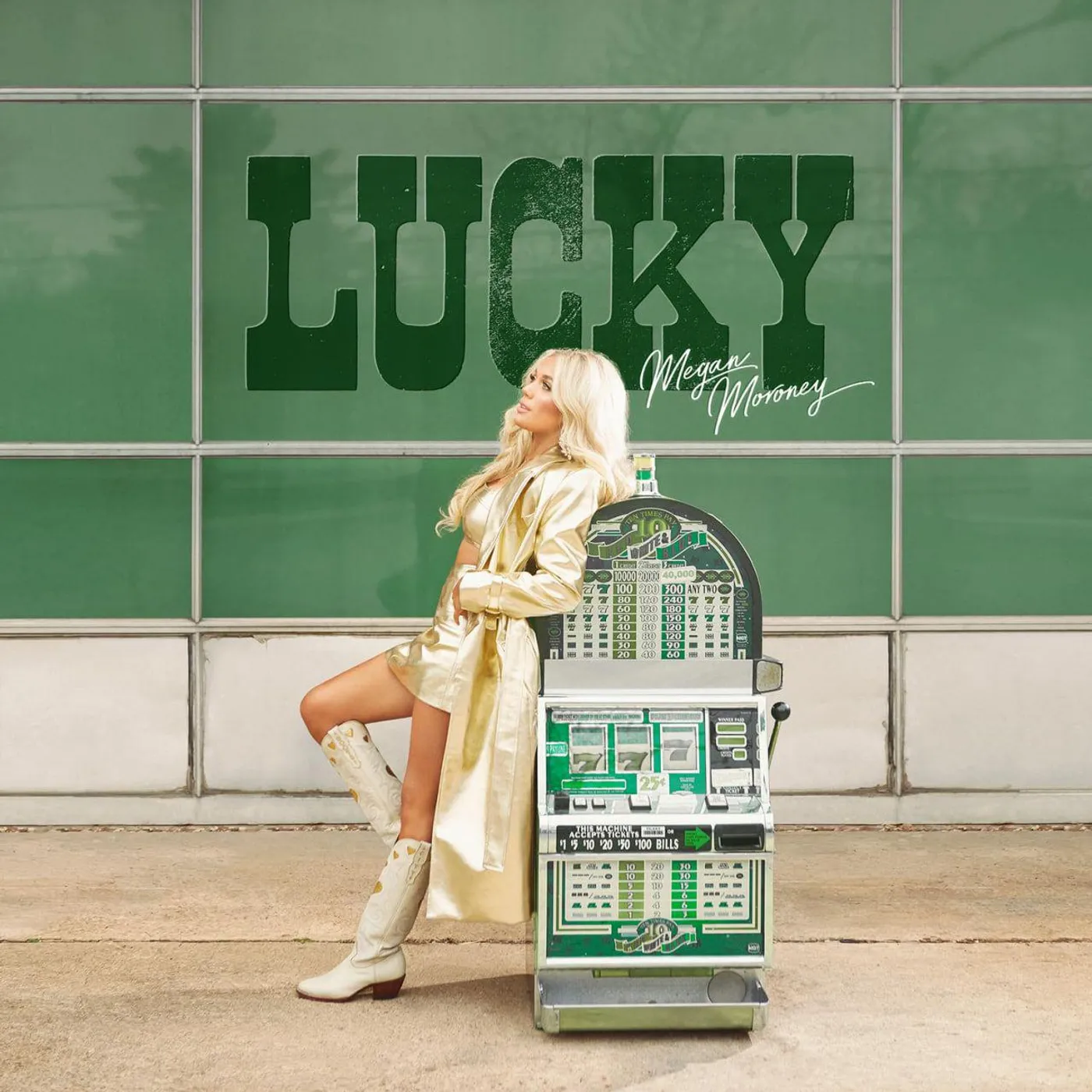 Megan Moroney Lucky (2LP/Explicit/Translucent Green) Vinyl Record